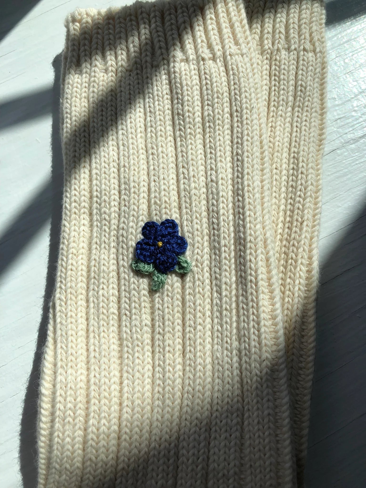 Billy Bamboo - Crochet Flower Socks