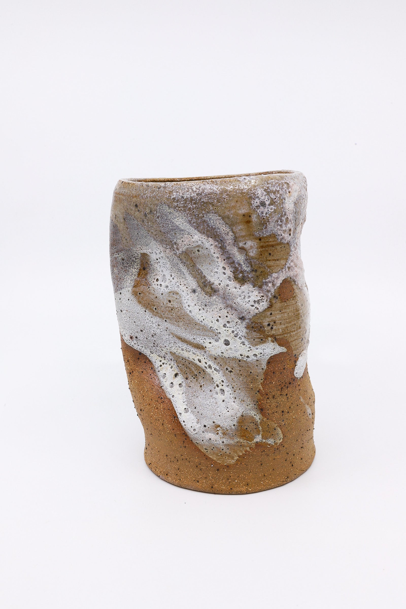 Earth & Fibre - Hand Carved Vase