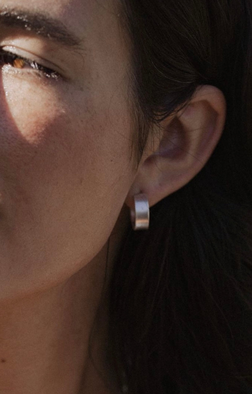 LFJ Sterling Silver Clara Hoop