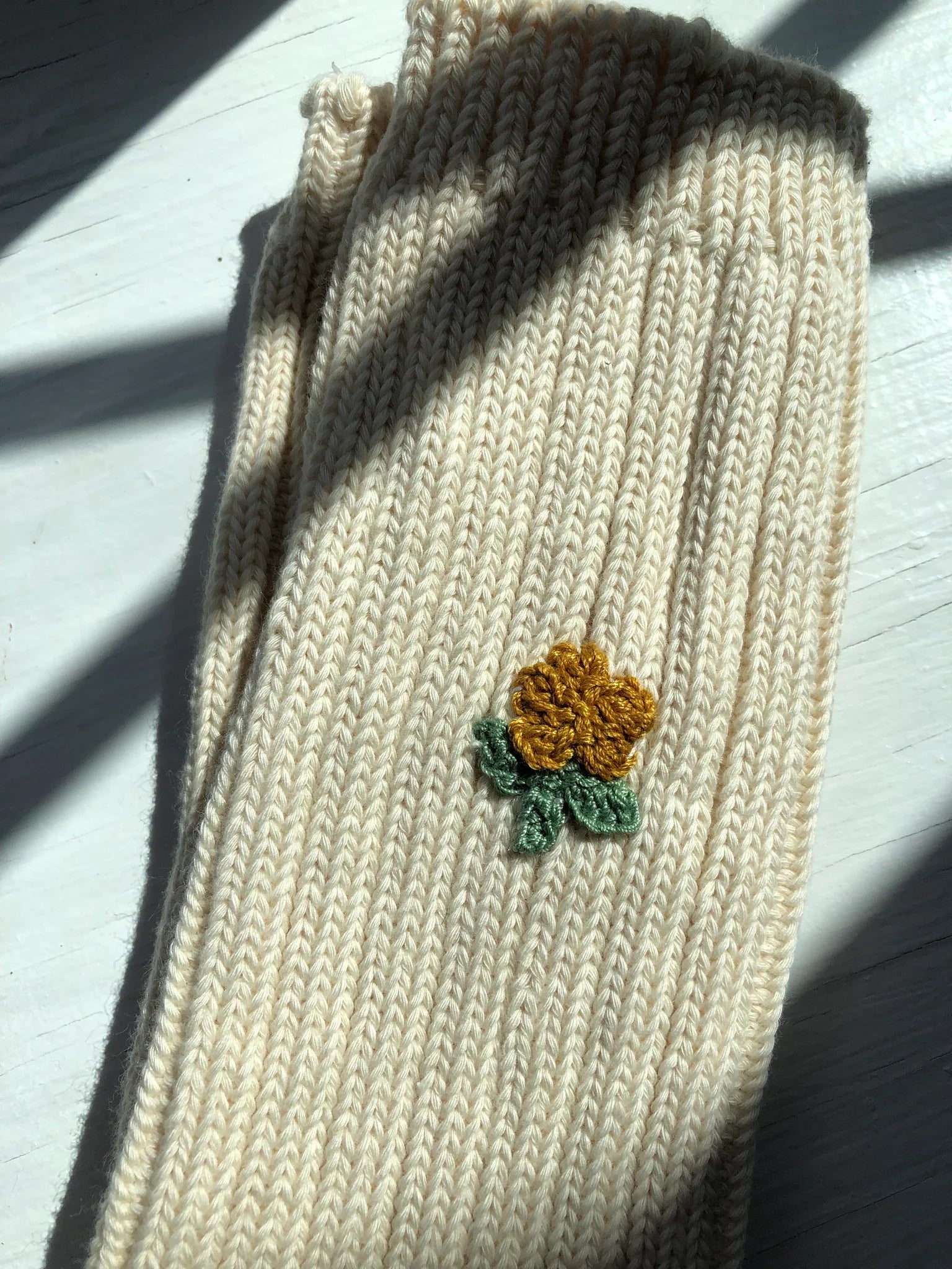 Billy Bamboo - Crochet Flower Socks