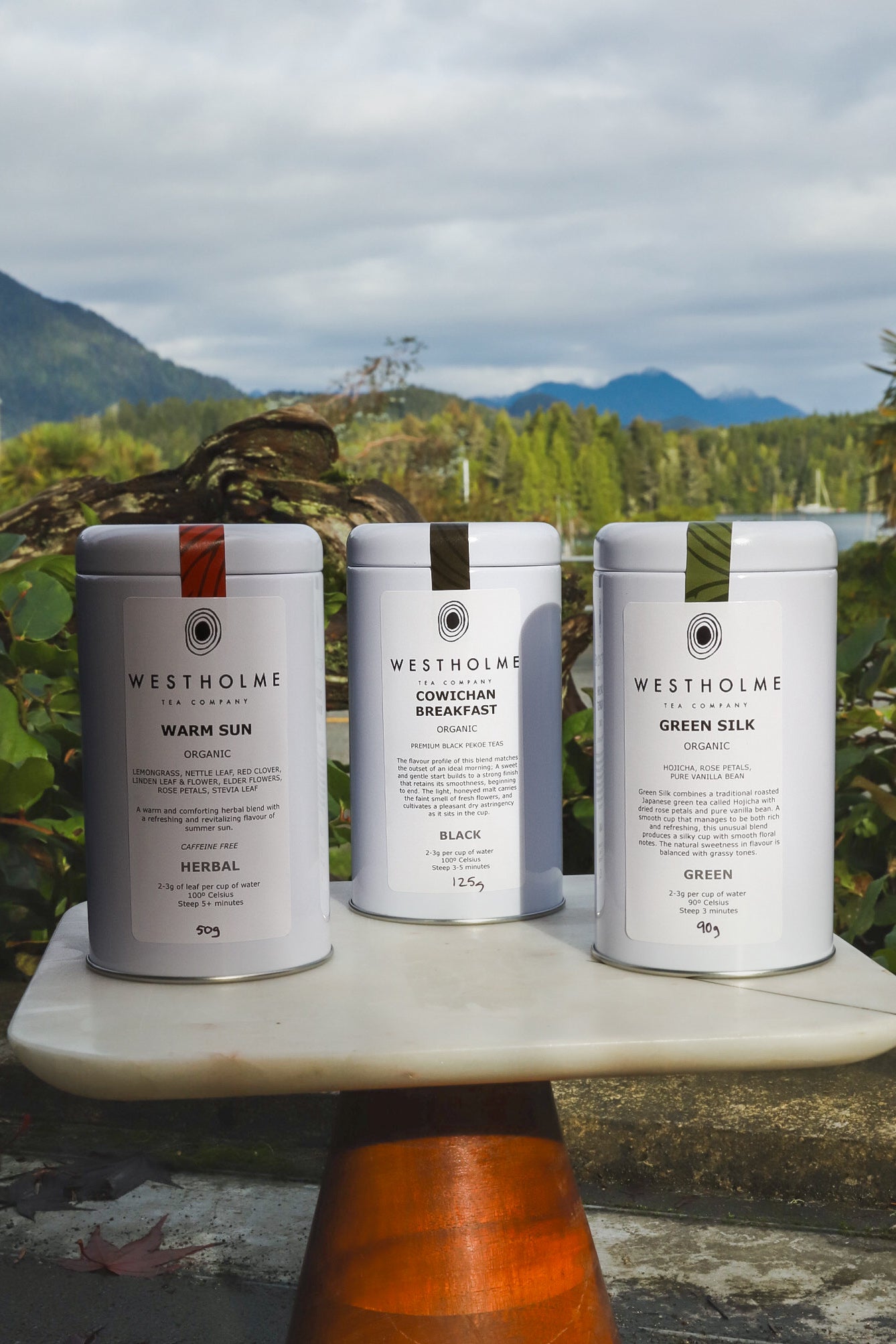 Westholme Tea Tins