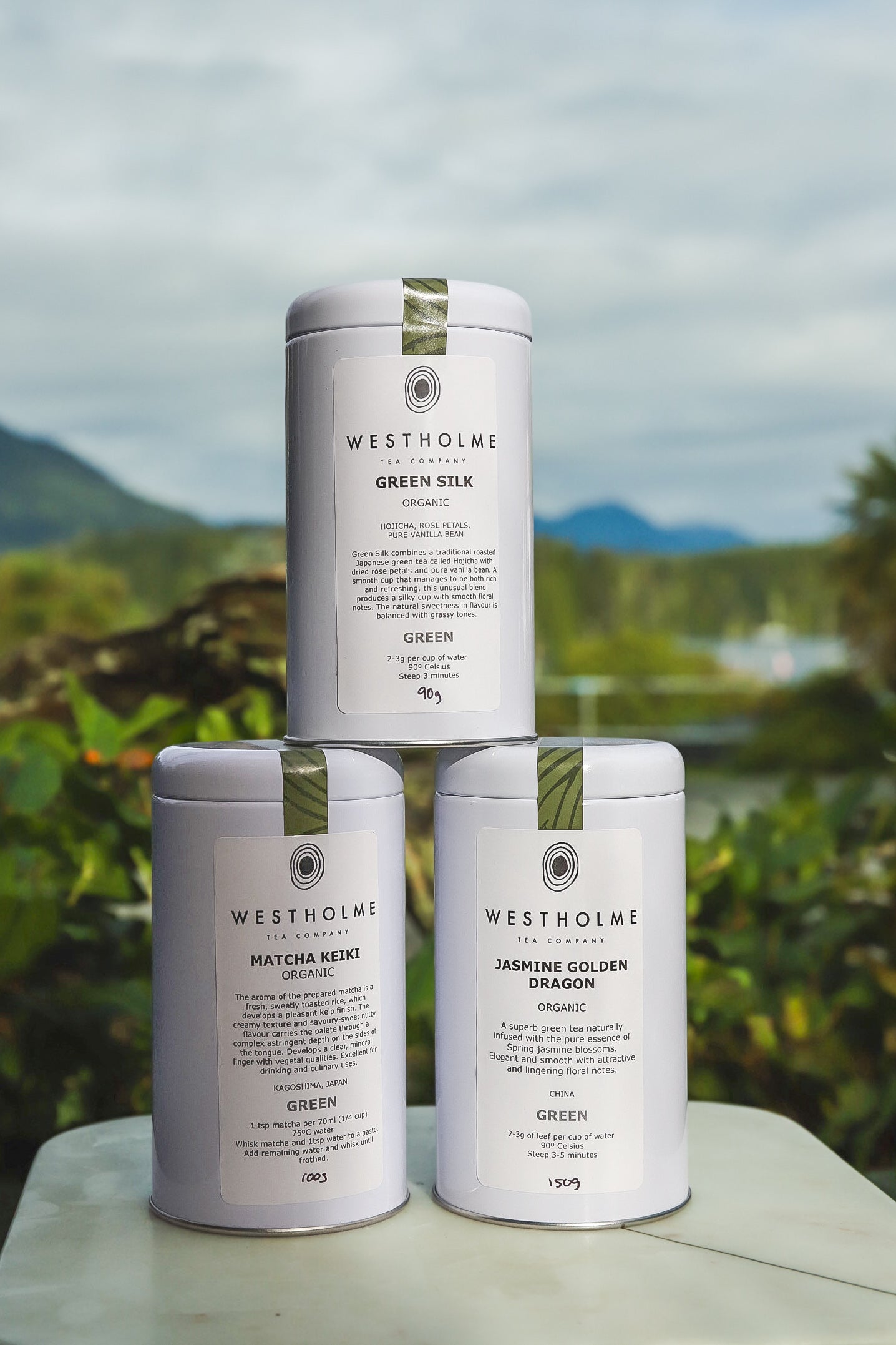 Westholme Tea Tins