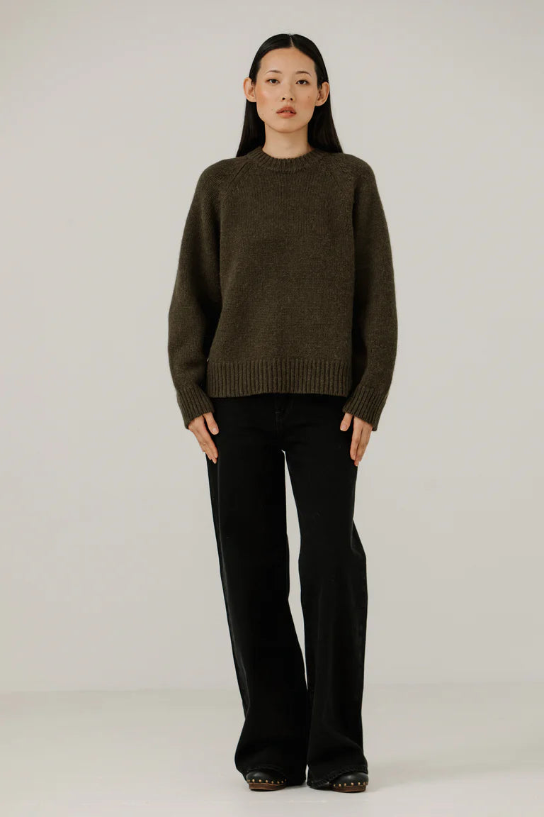 Bare Knitwear Oversized Crewneck
