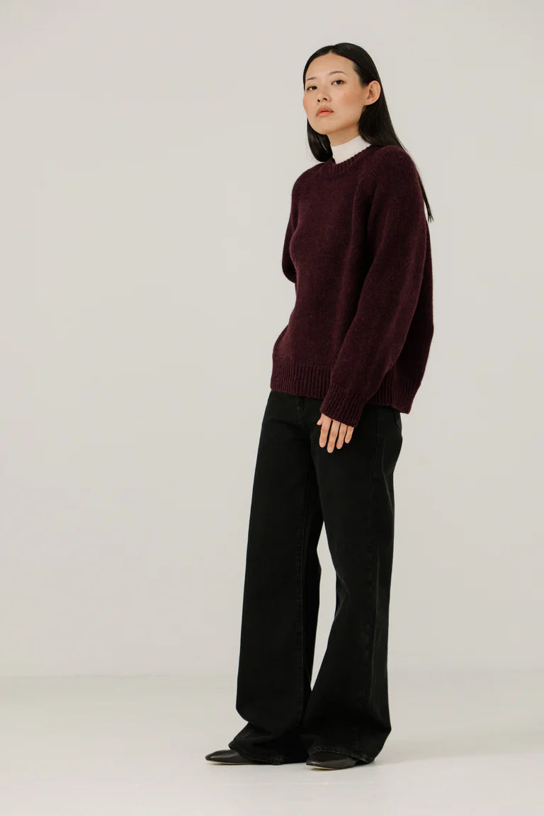 Bare Knitwear Oversized Crewneck
