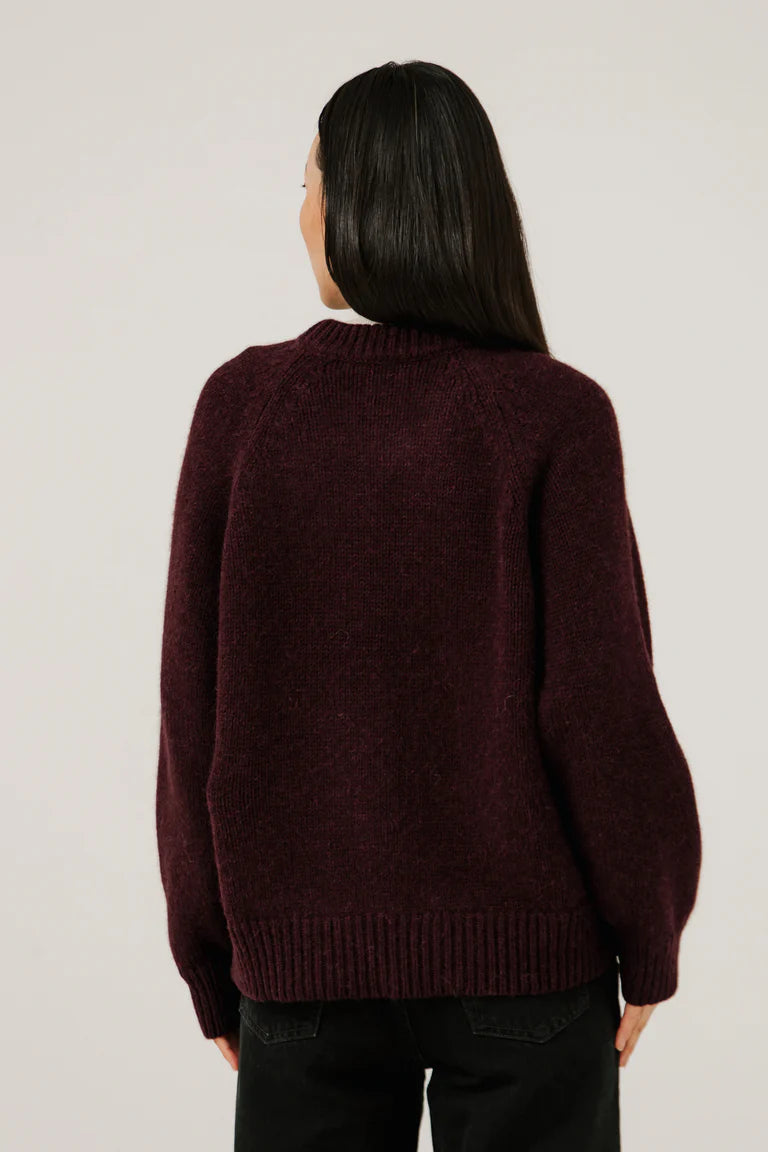 Bare Knitwear Oversized Crewneck
