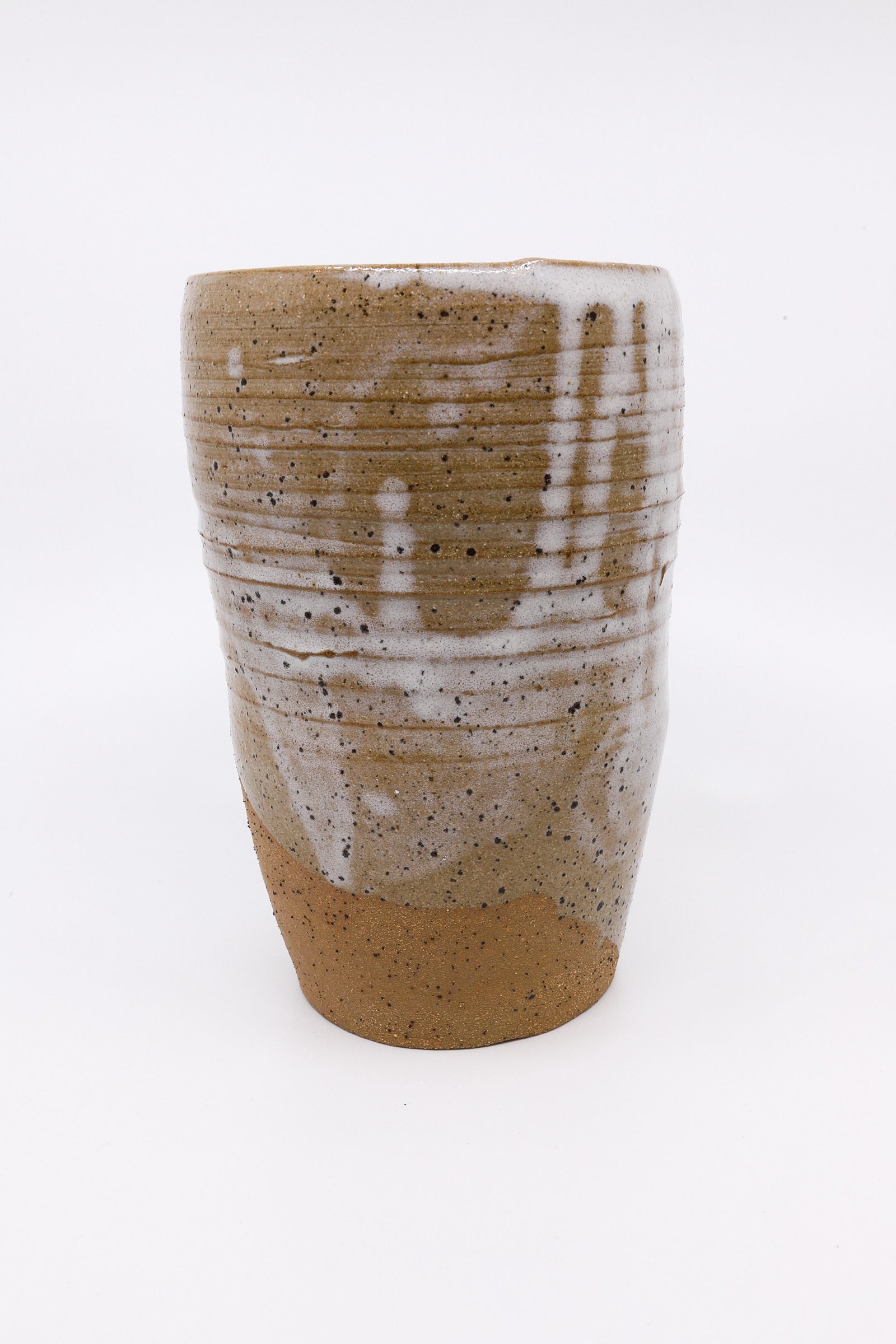 Earth & Fibre - Hand Carved Vase
