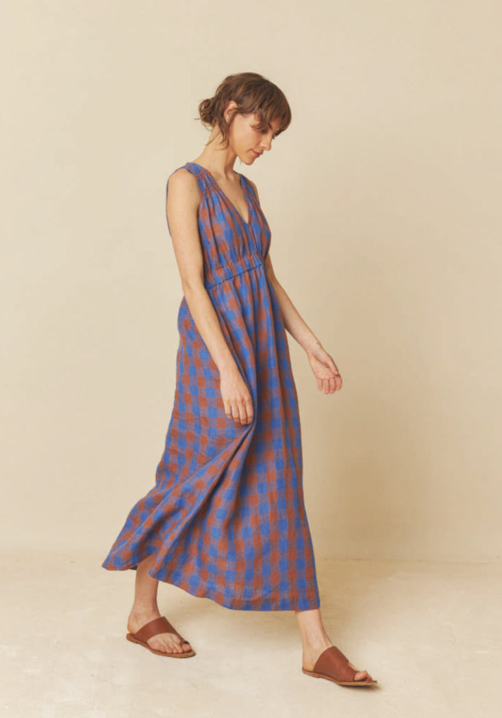 Indi & Cold - GINGHAM FLOW DRESS