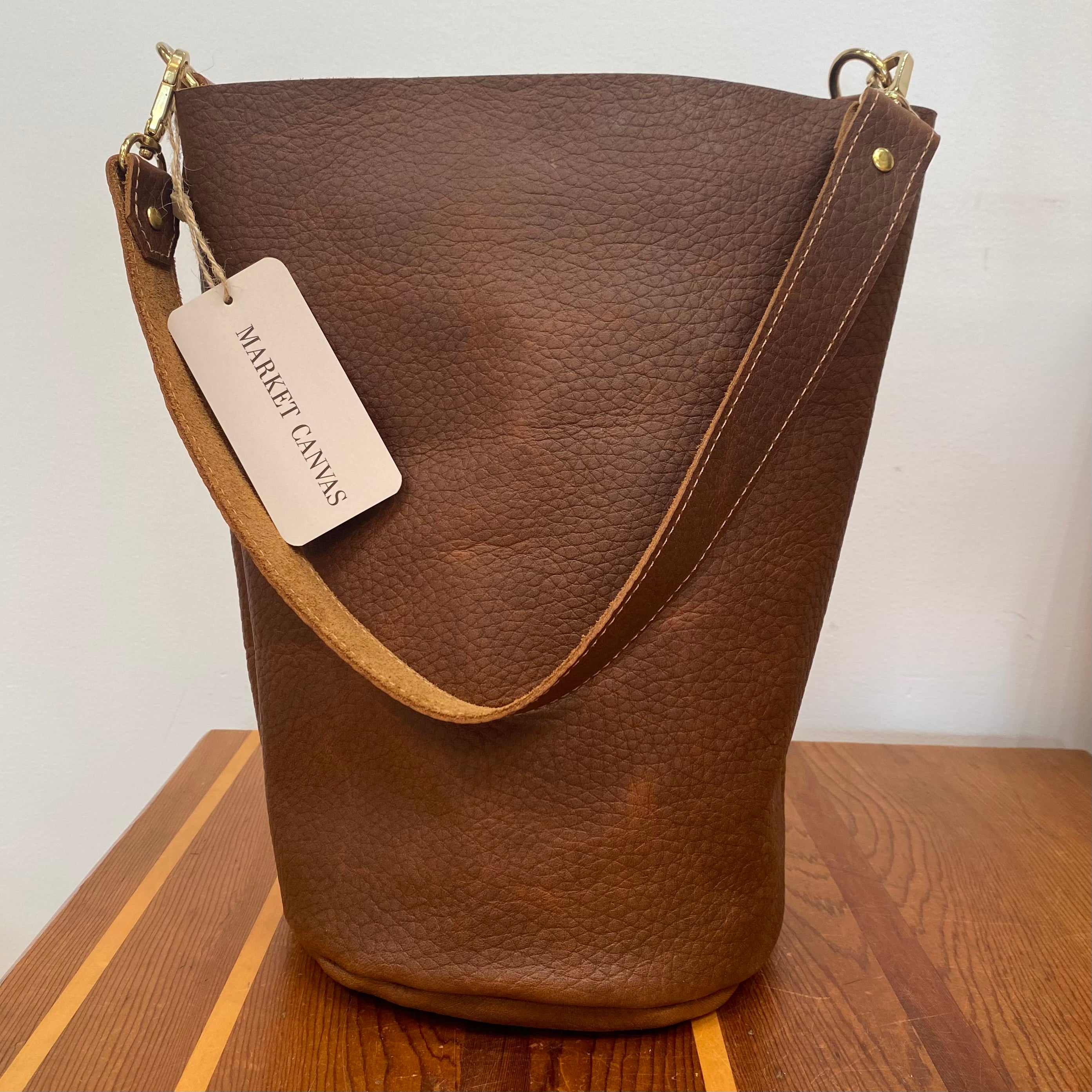 Market Canvas Frances Bucket Bag