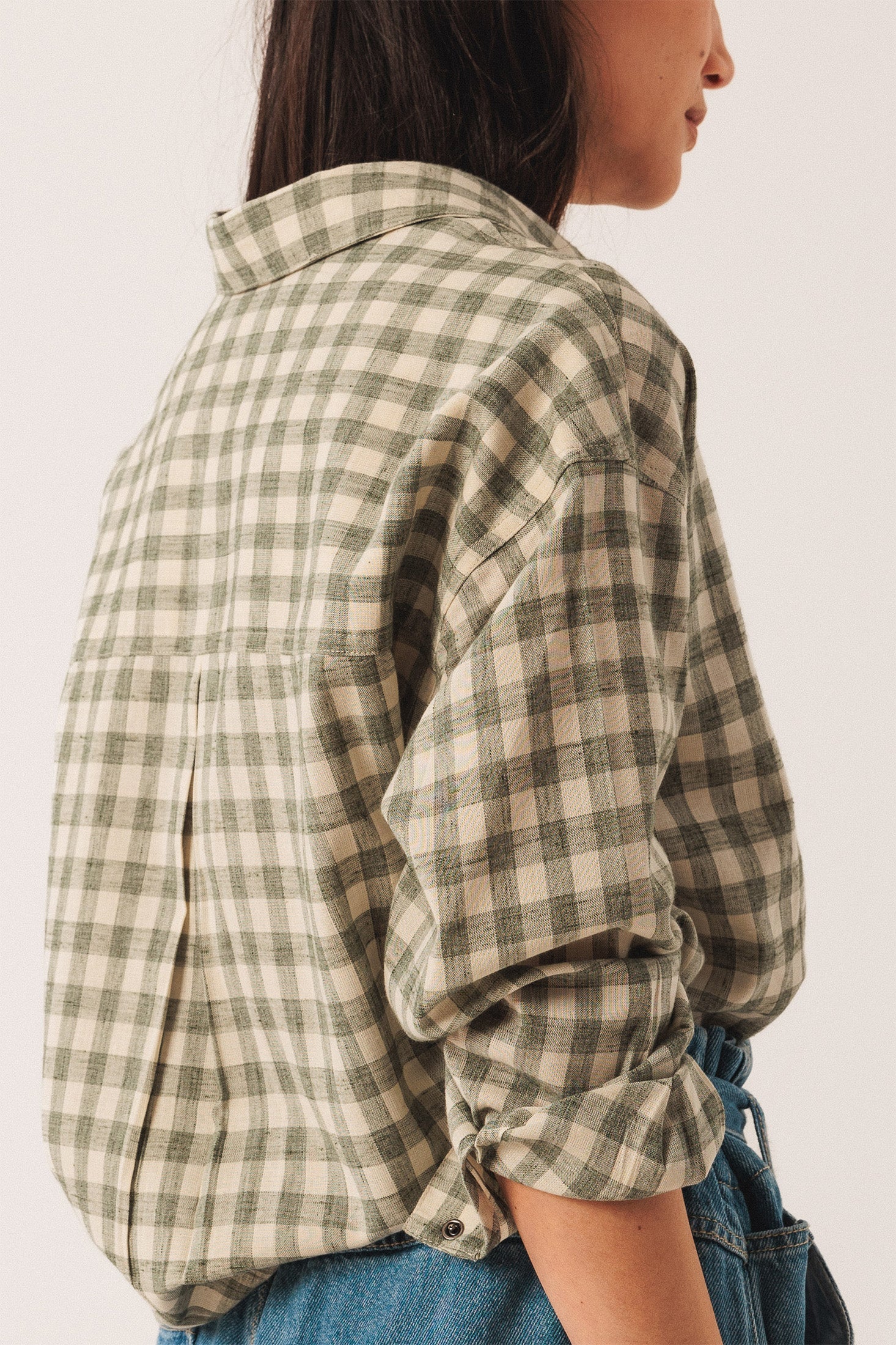 Indi & Cold Vichy Button Shirt