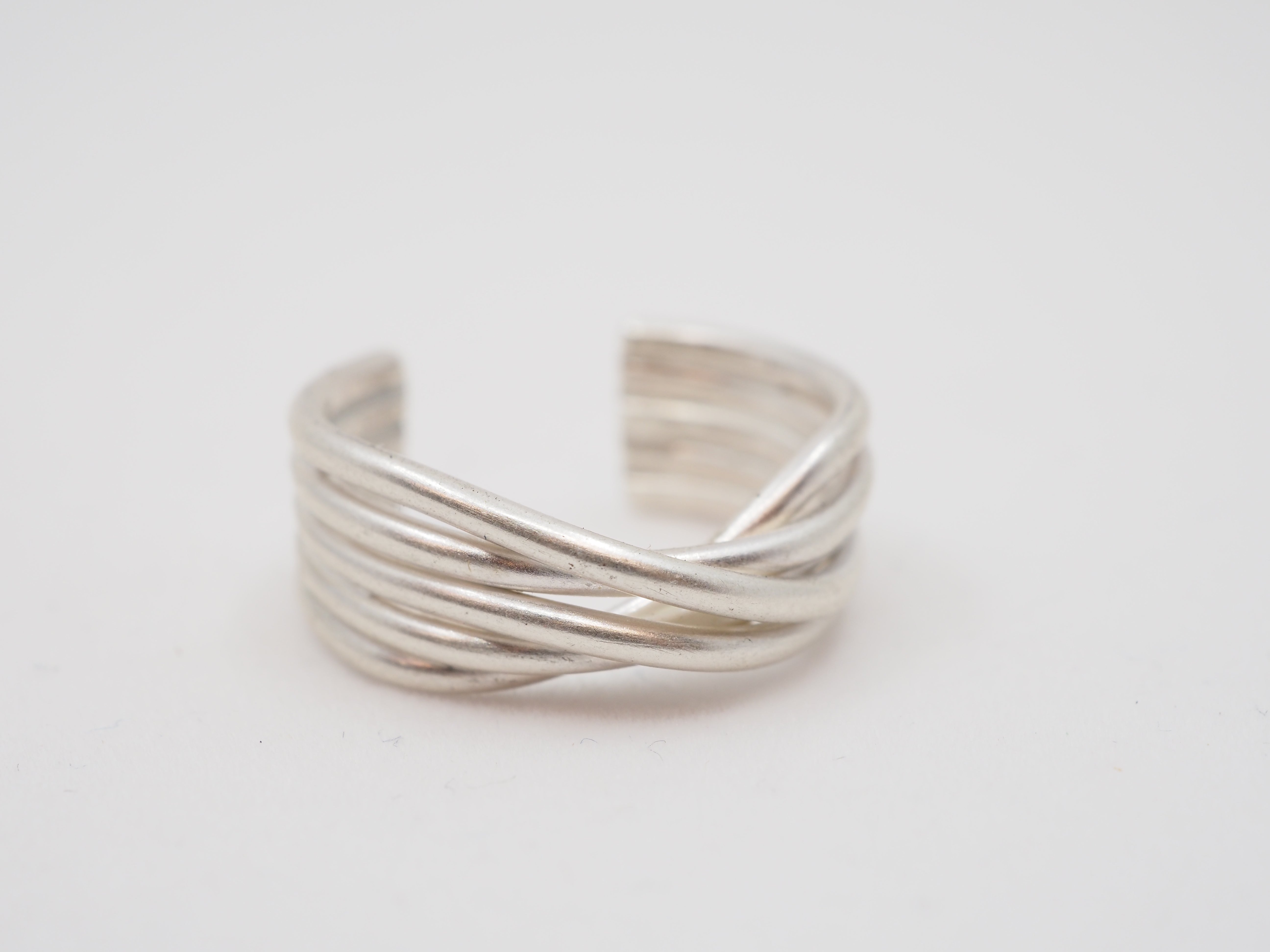 LFJ Sterling Silver Willow Ring - 5 Strand