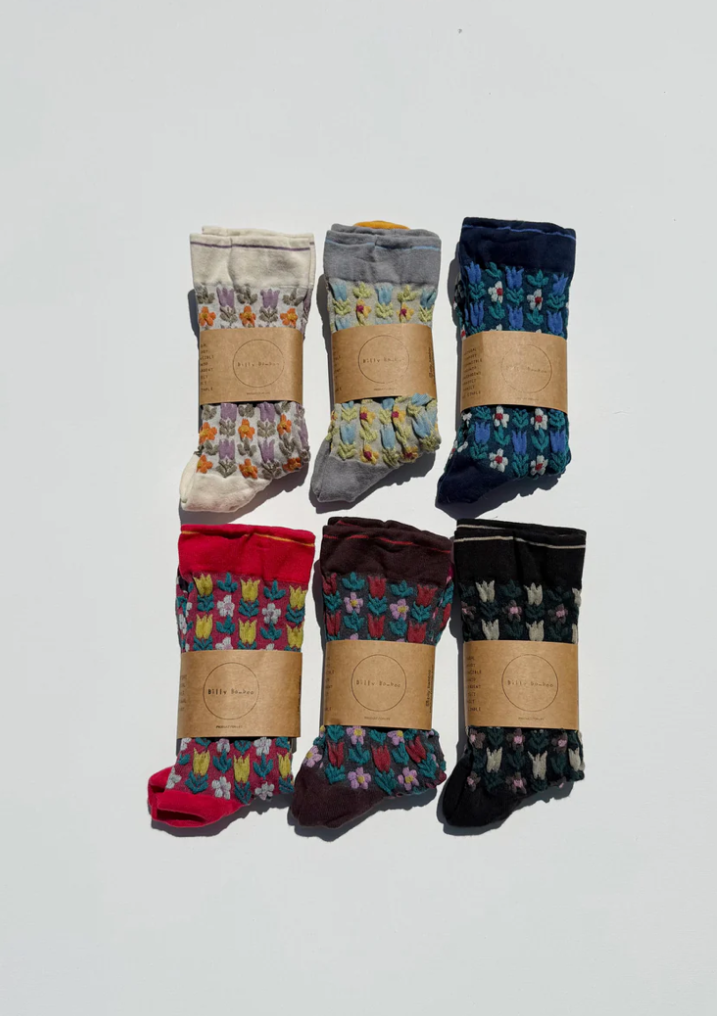 Billy Bamboo - Tulip Garden Socks