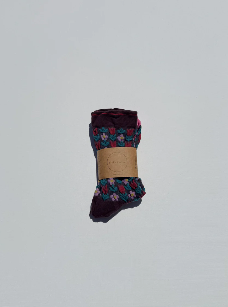 Billy Bamboo - Tulip Garden Socks