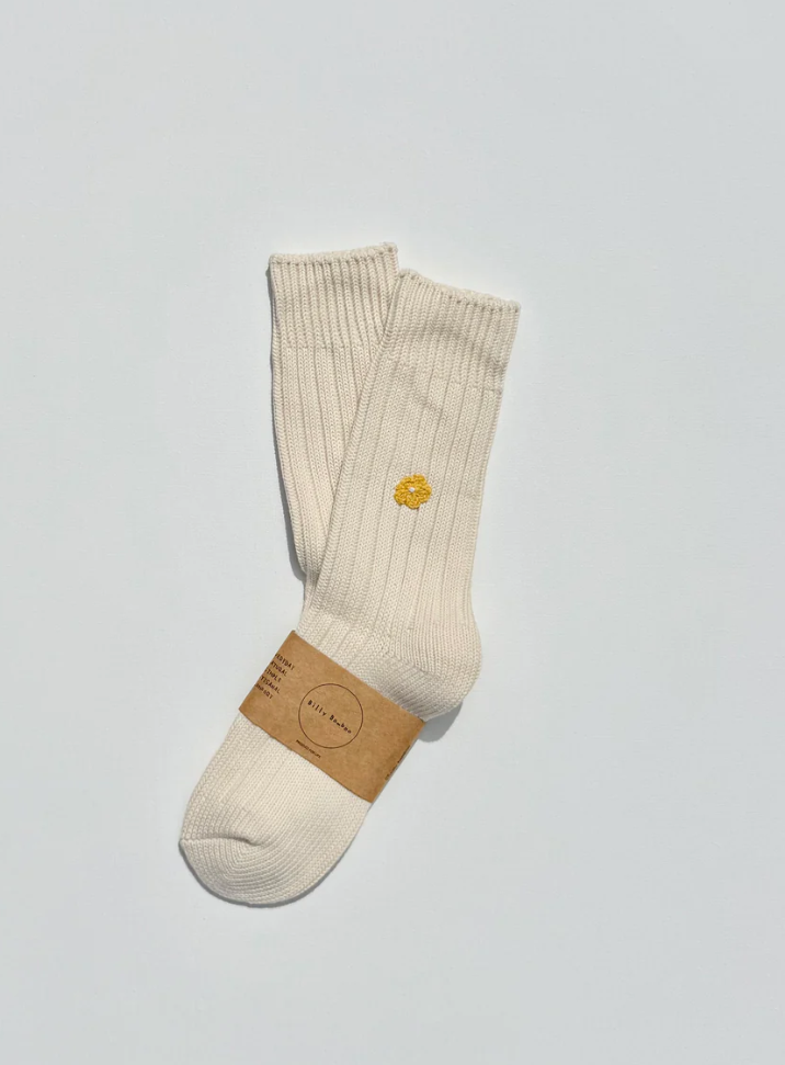 Billy Bamboo - Crochet Flower Socks