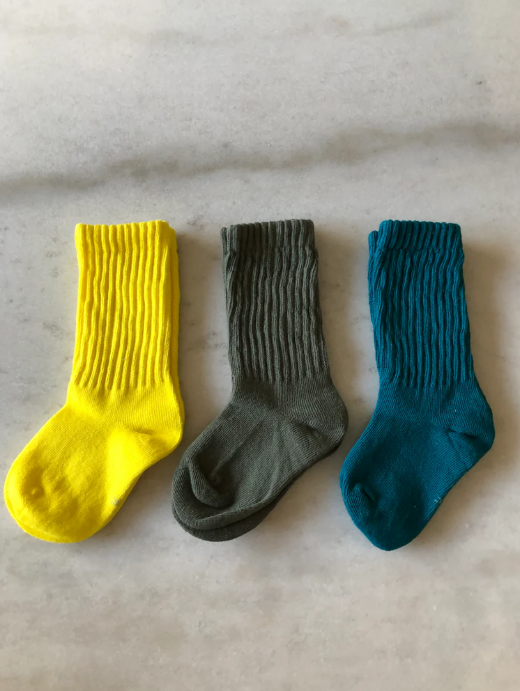 Billy Bamboo - Kids Pima Sock 3-pack