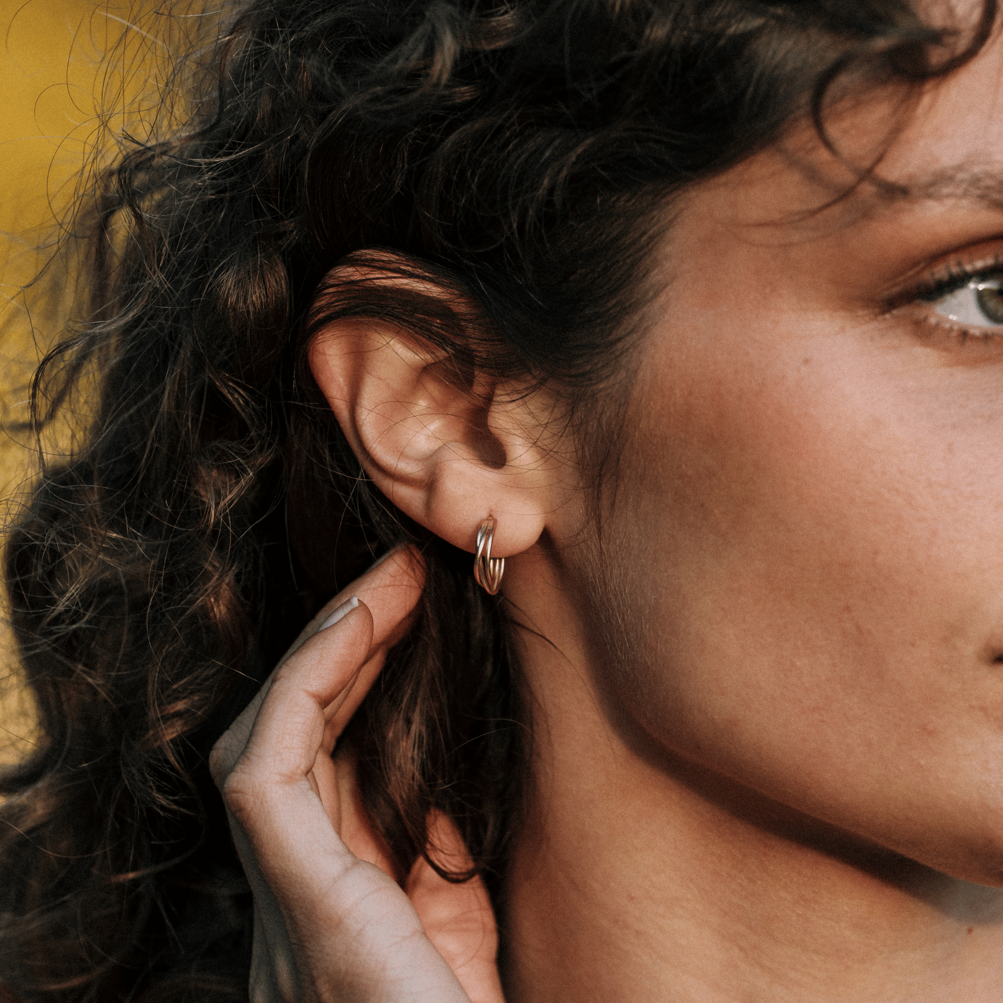 LFJ Willow Hoops 10k Gold