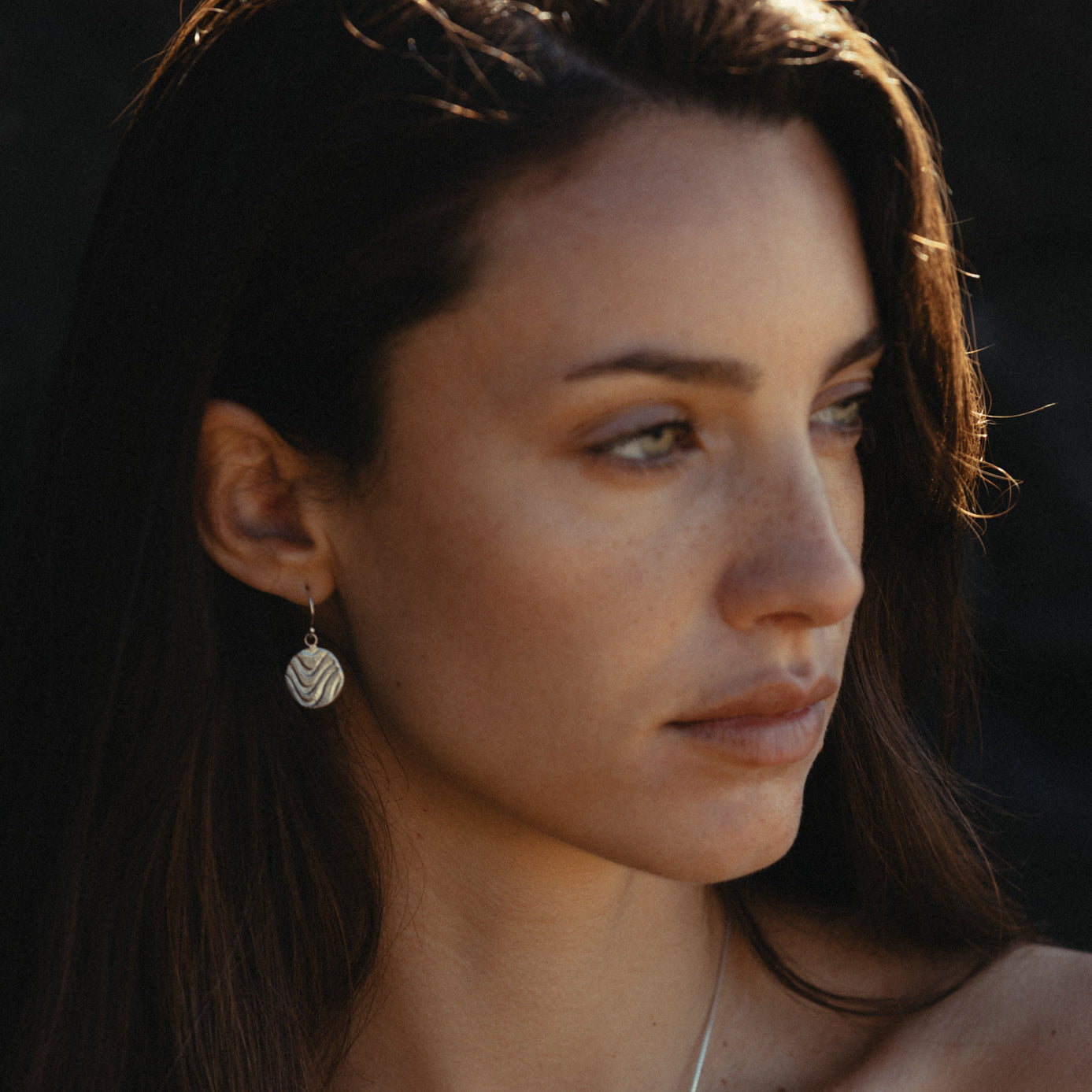 LFJ Sterling Silver Moyeha earrings