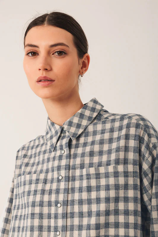 Indi & Cold Vichy Checkered Dress