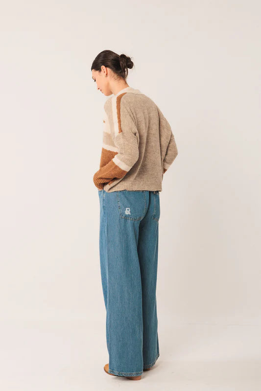 Indi & Cold Geometric Cardigan