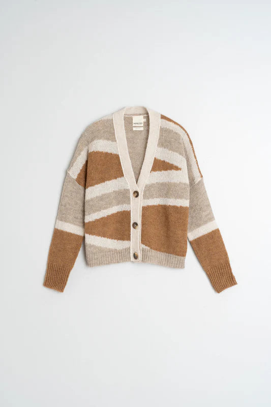 Indi & Cold Geometric Cardigan