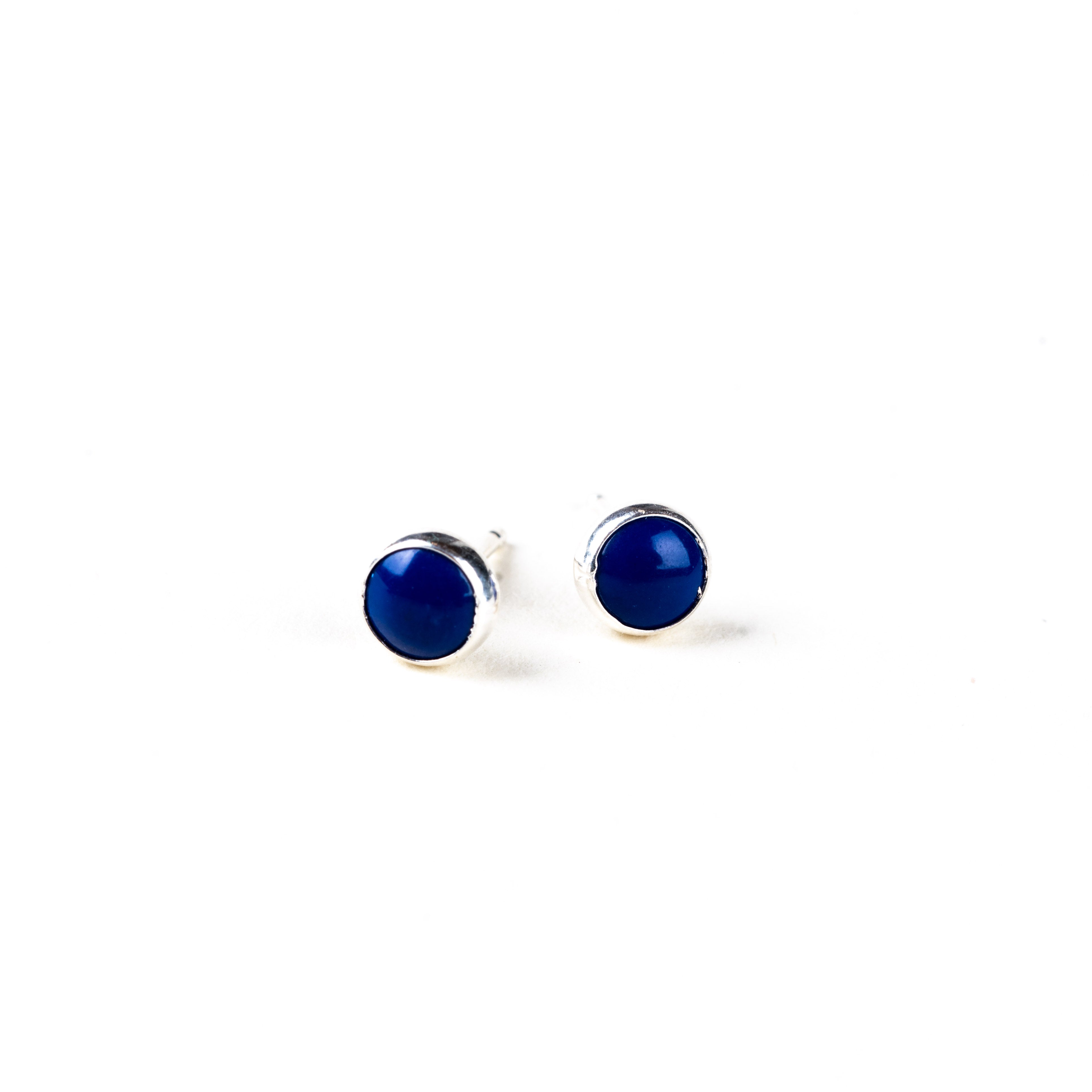 LFJ Sterling Silver Gemstone Studs