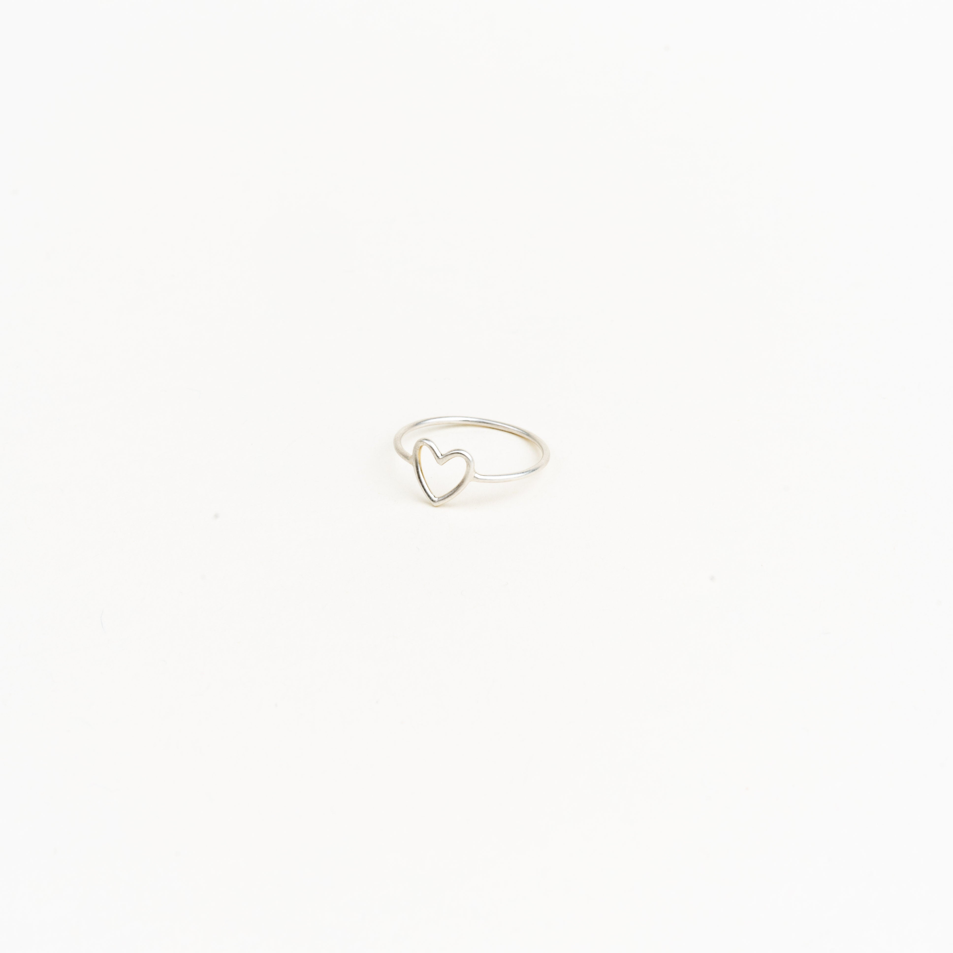 LFJ Sterling Silver Heart Ring