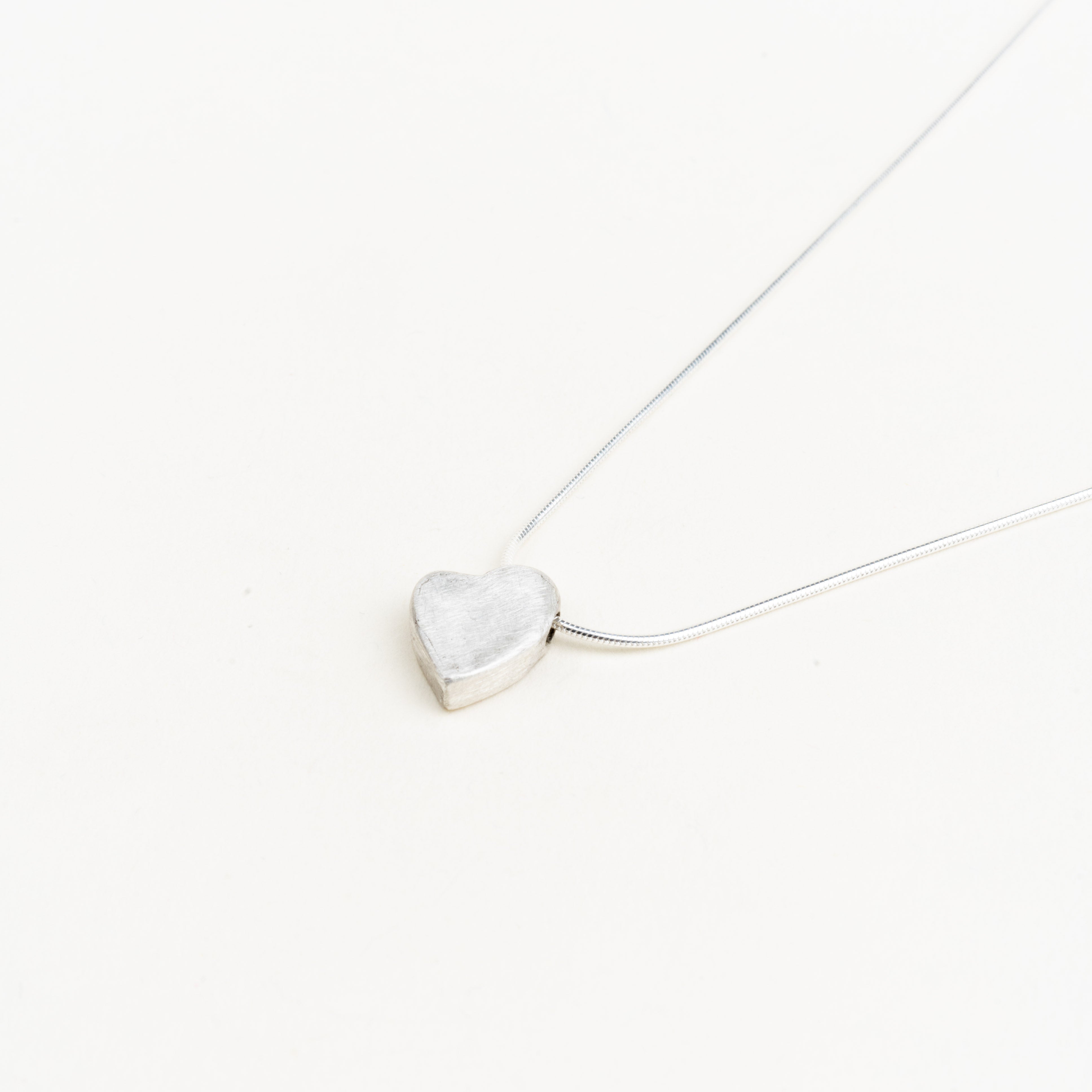 LFJ Sterling Silver Heart Necklace