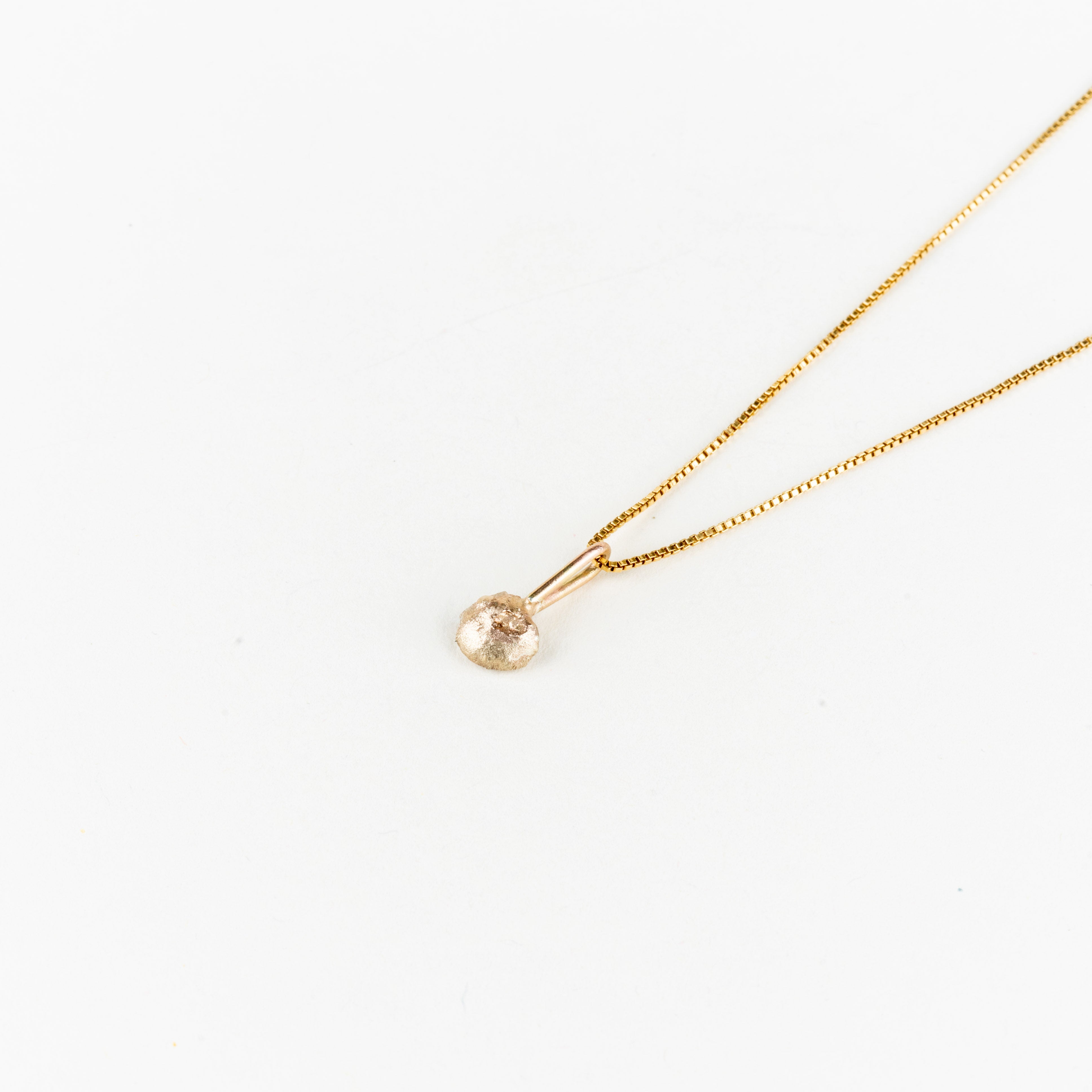 LFJ 10k Gold Nugget Necklace