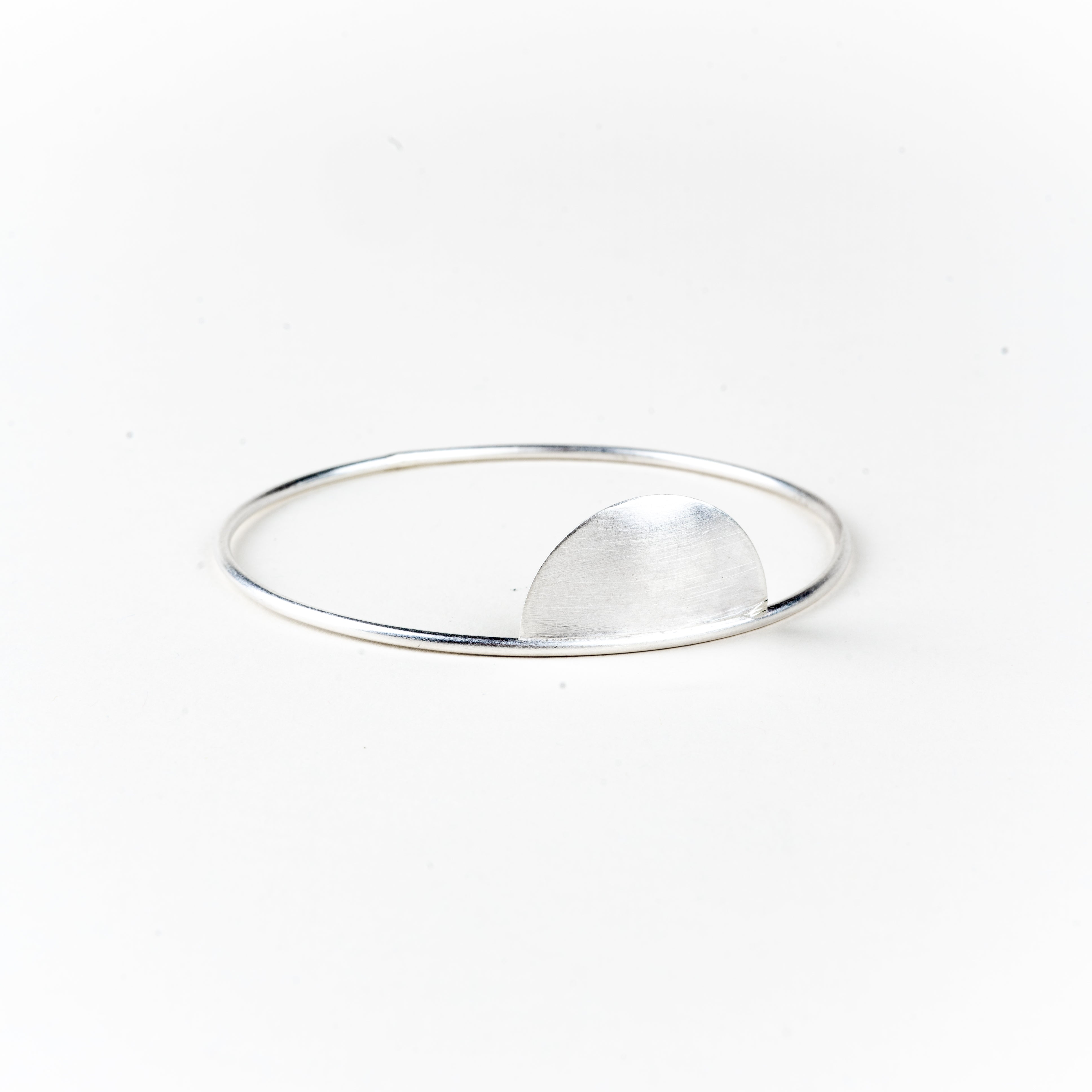 LFJ Sterling Silver Sunrise Bangle