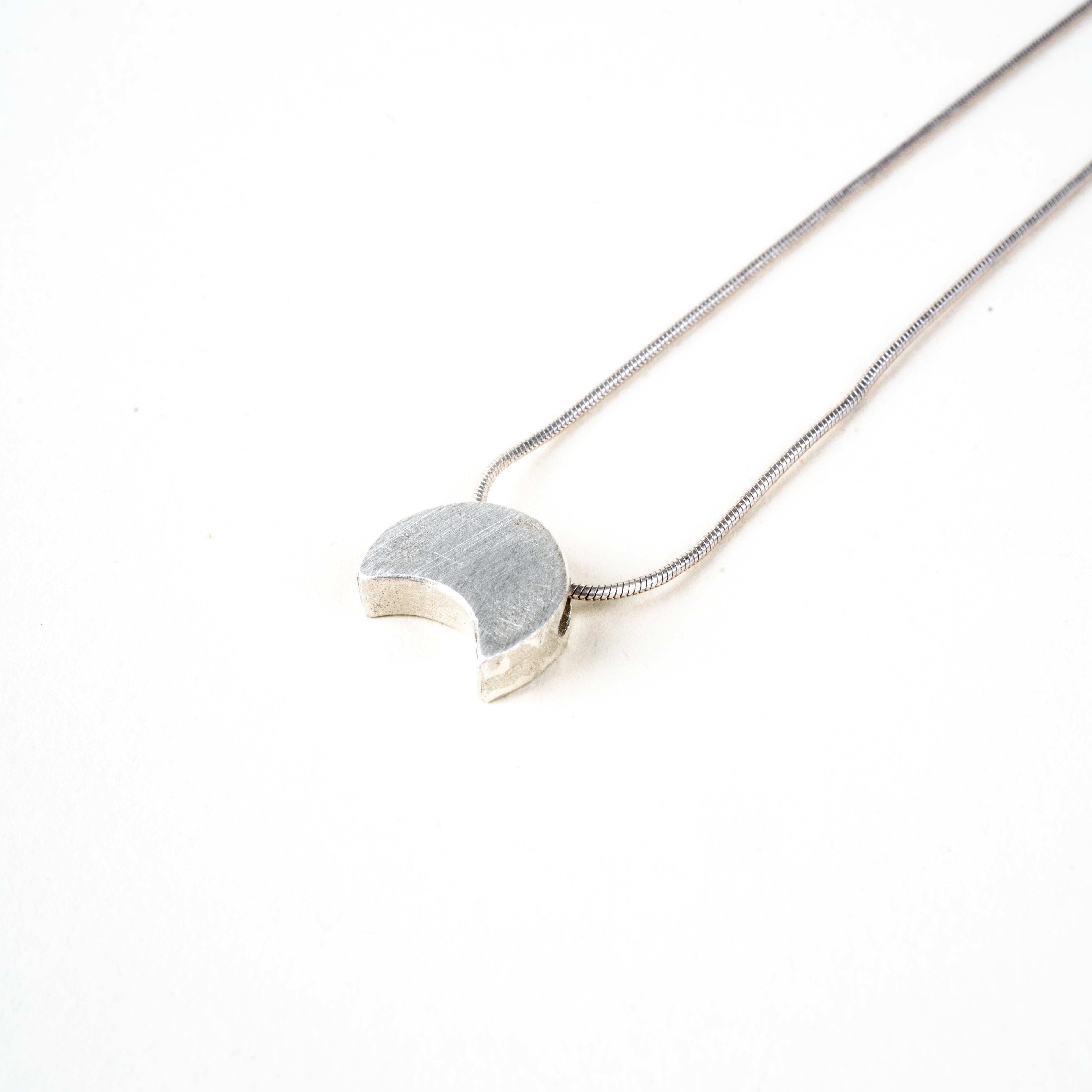 LFJ Sterling Silver Luna Necklace