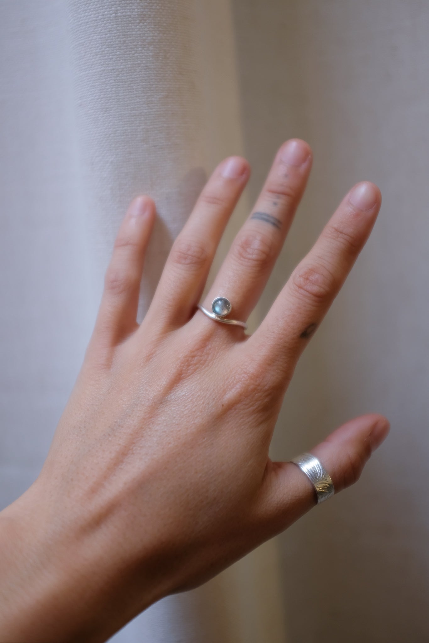 Labradorite Tidal Ring