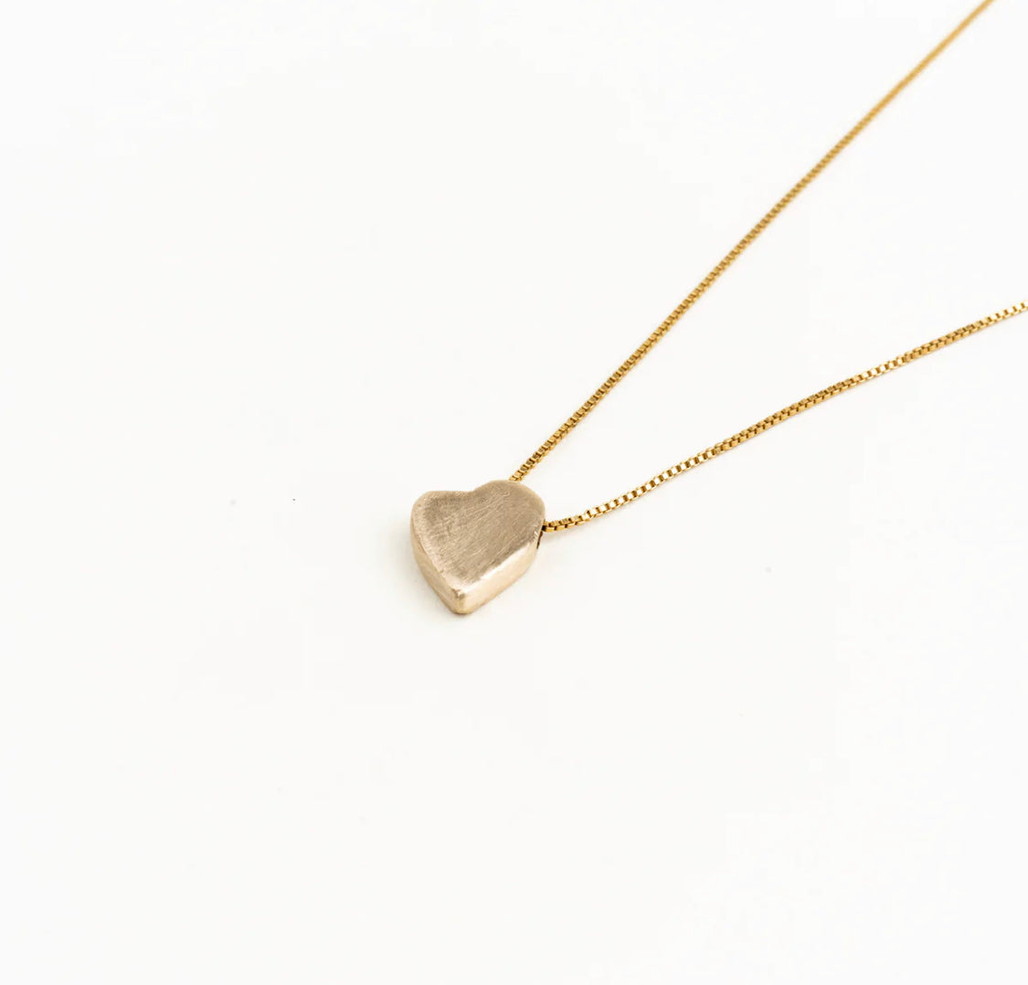 LFJ 10k Gold Heart Necklace