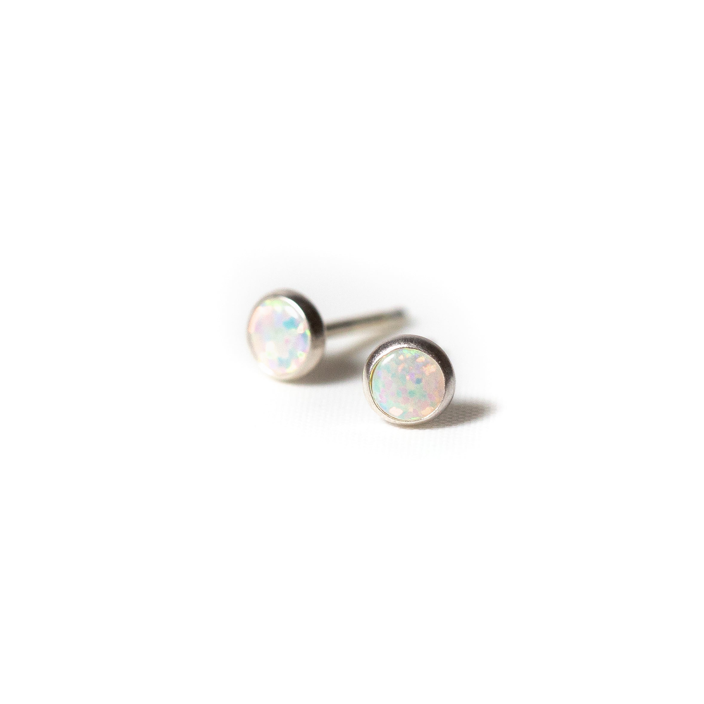 LFJ Sterling Silver Gemstone Studs
