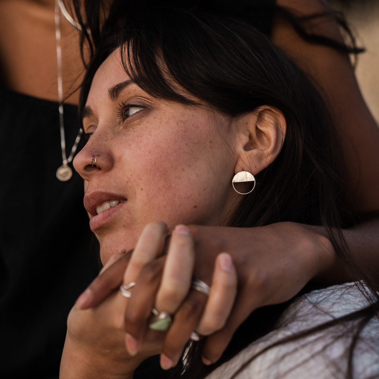 LFJ Sterling Silver Joni Studs