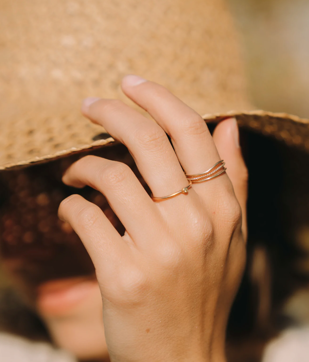 LFJ 10k Gold Tallie Ring