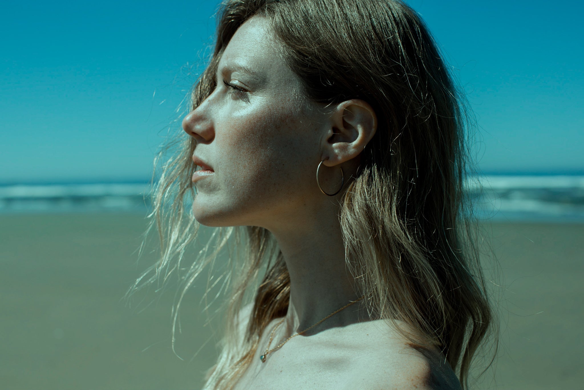 LFJ - 10k Gold Classic Brushed Hoops