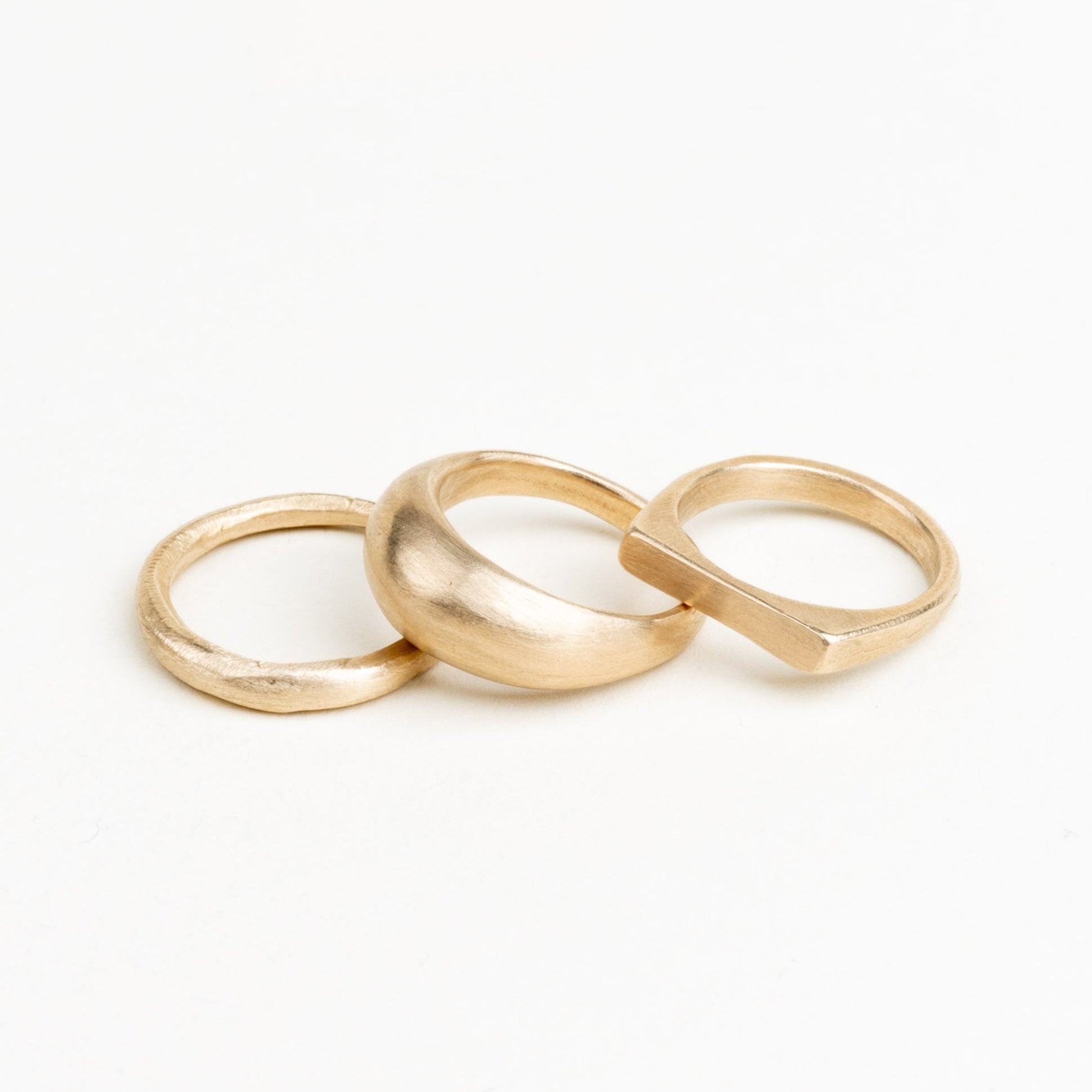 LFJ 10k Gold Rain Rings