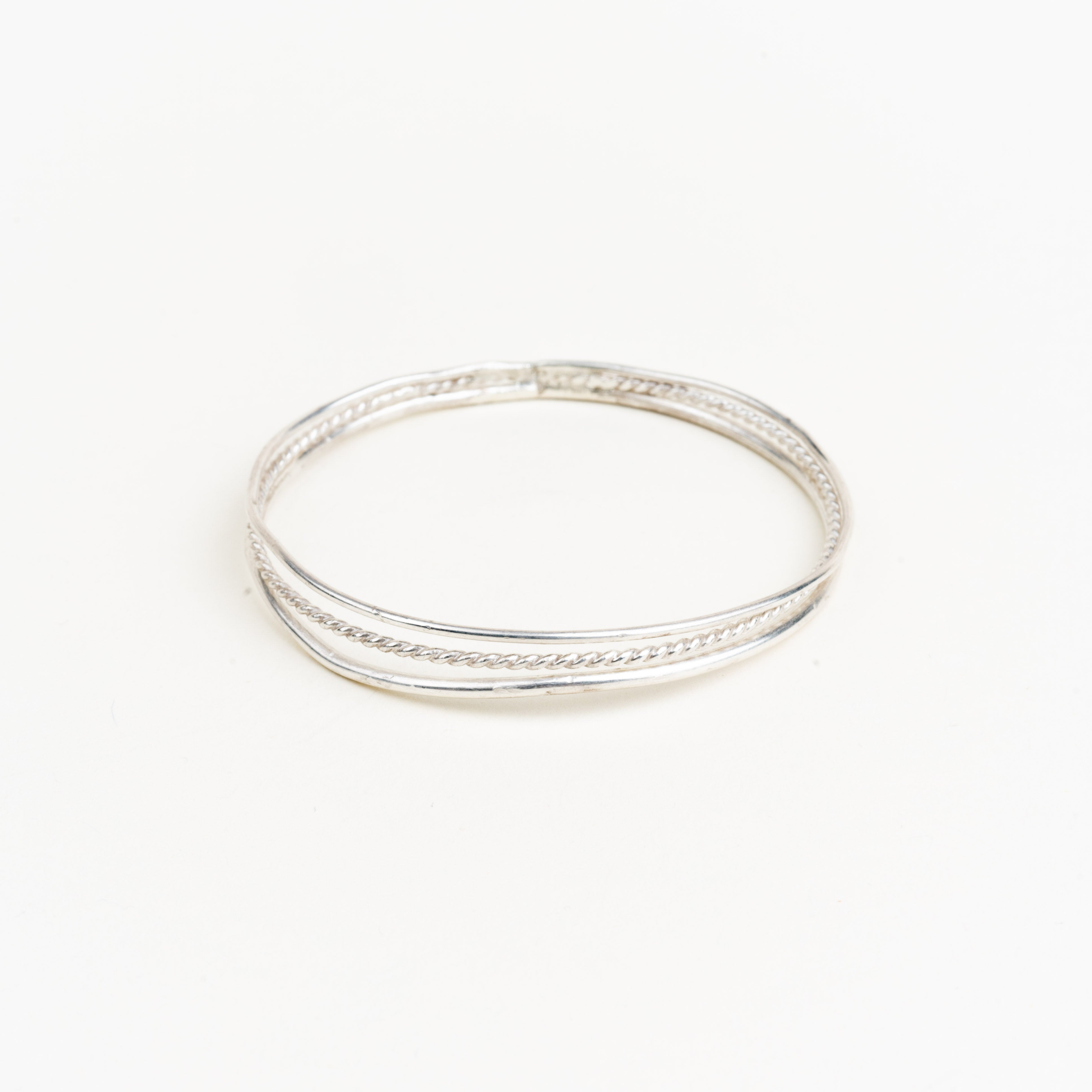 LFJ Sterling Silver Tallie Bangle