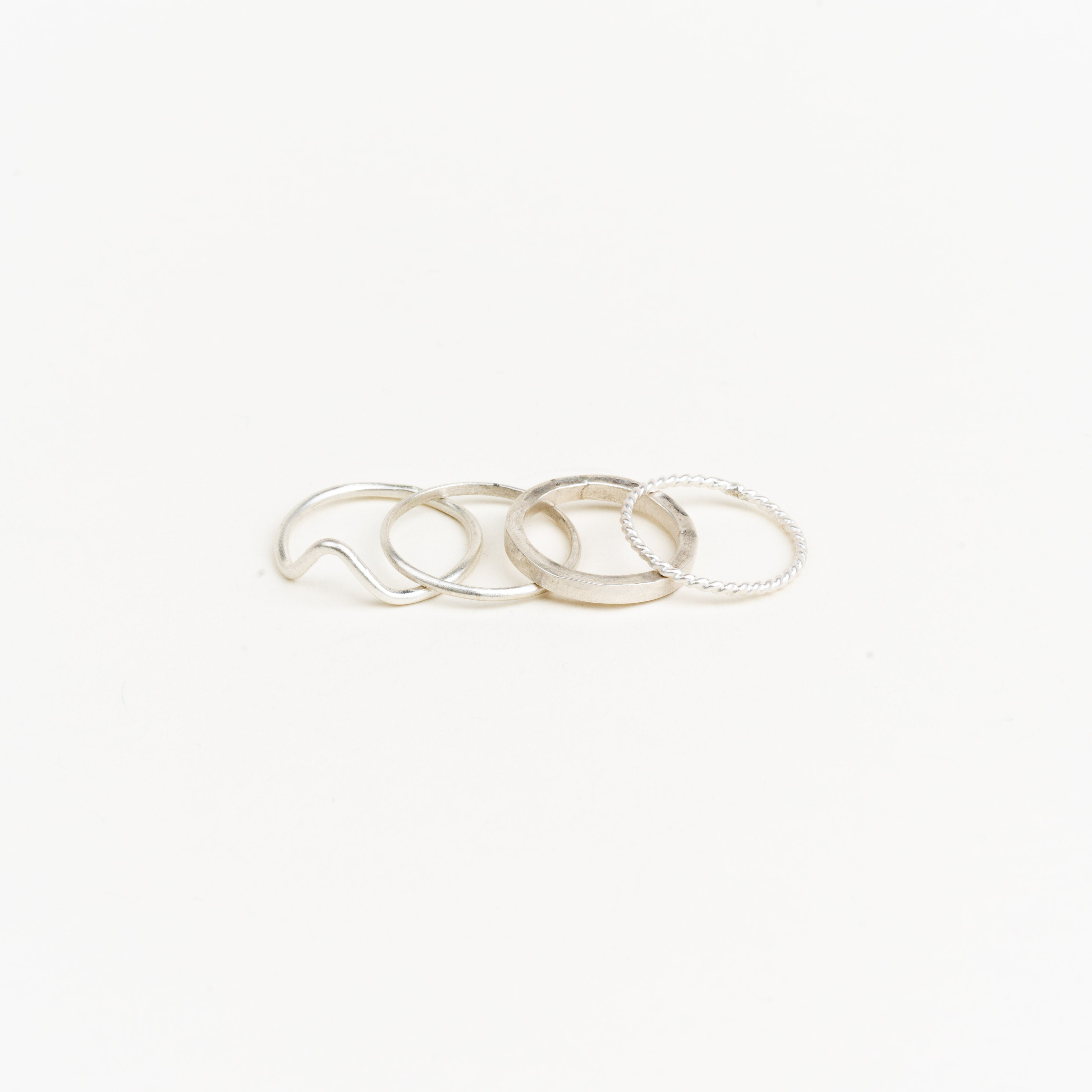 LFJ Sterling Silver Simple Stacking Ring