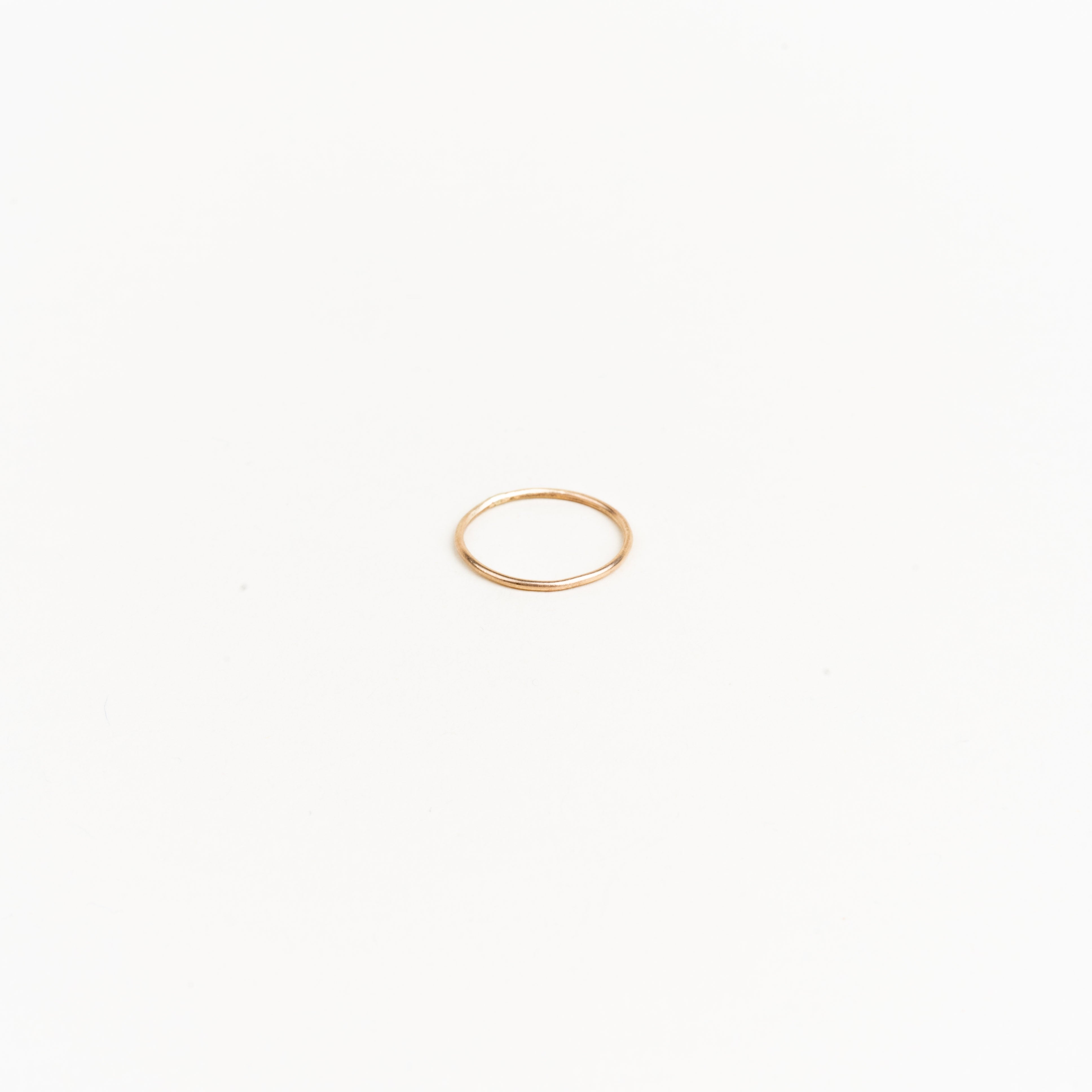 LFJ 10k Gold Thin Stacking Rings