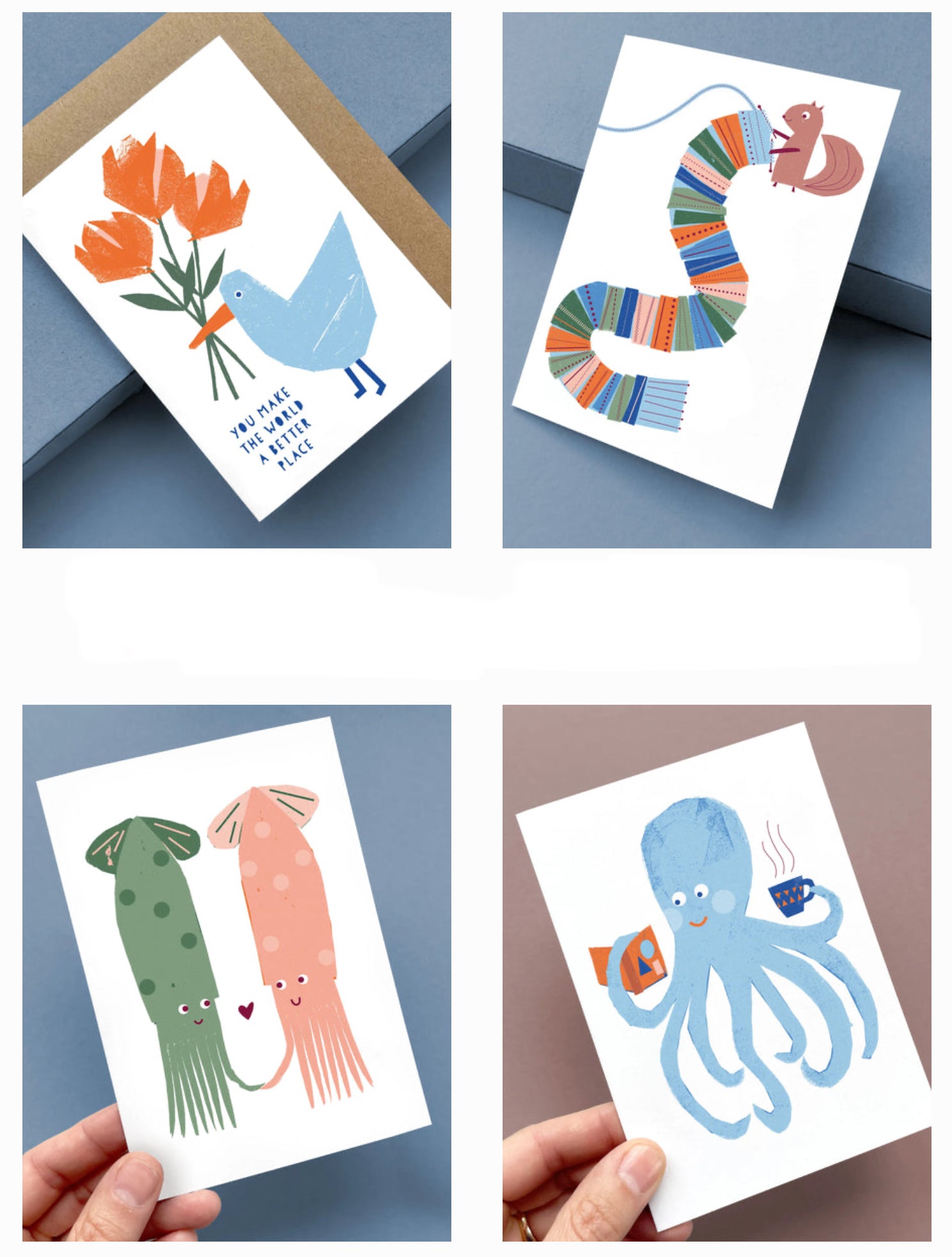 Kautzi Illustration - Flat Card