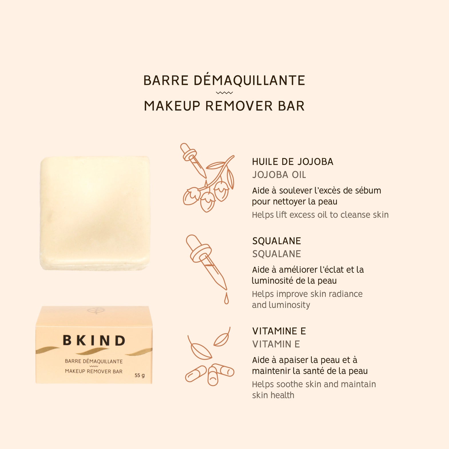 BKIND - Makeup Remover Bar