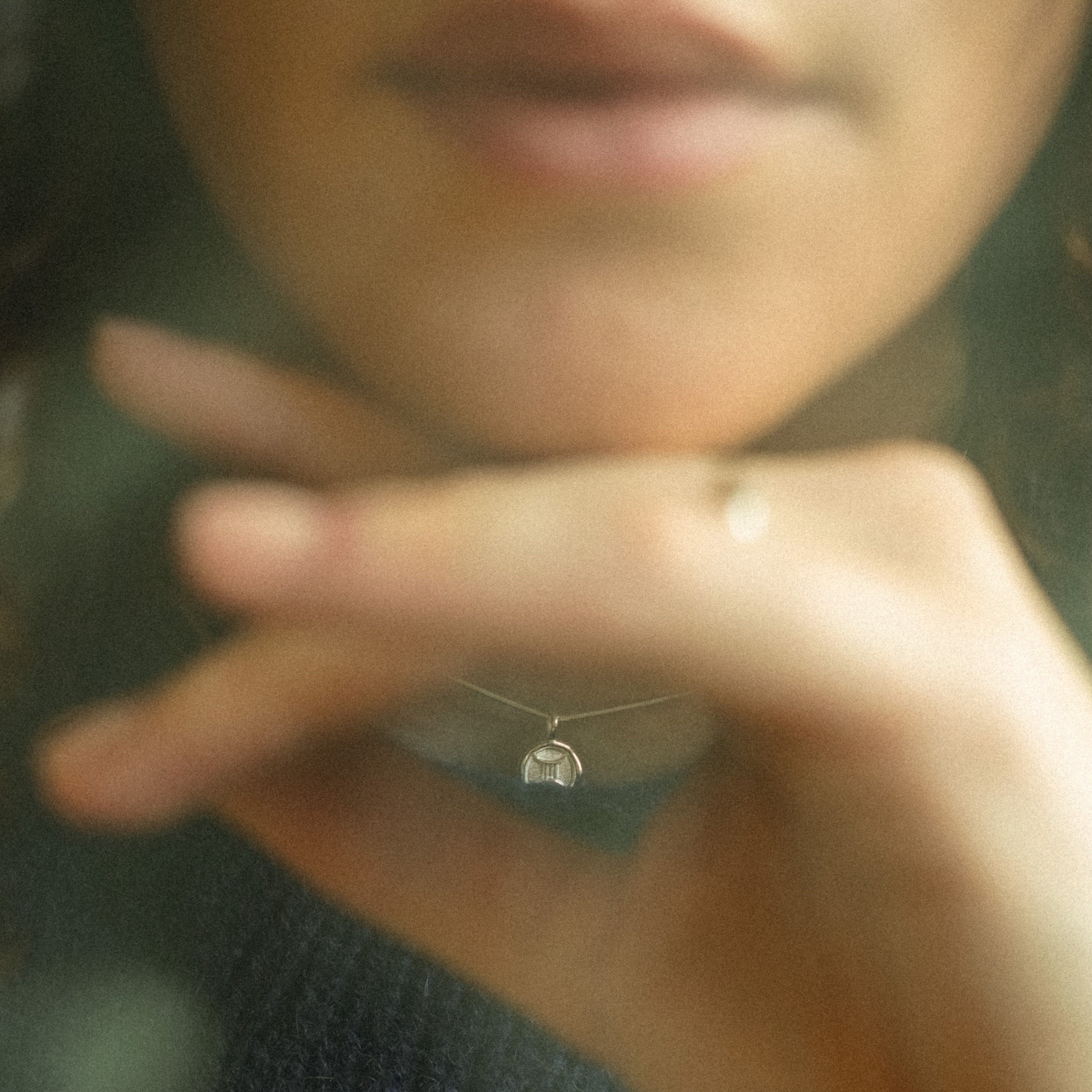 Sterling Silver Twelve Houses Pendant