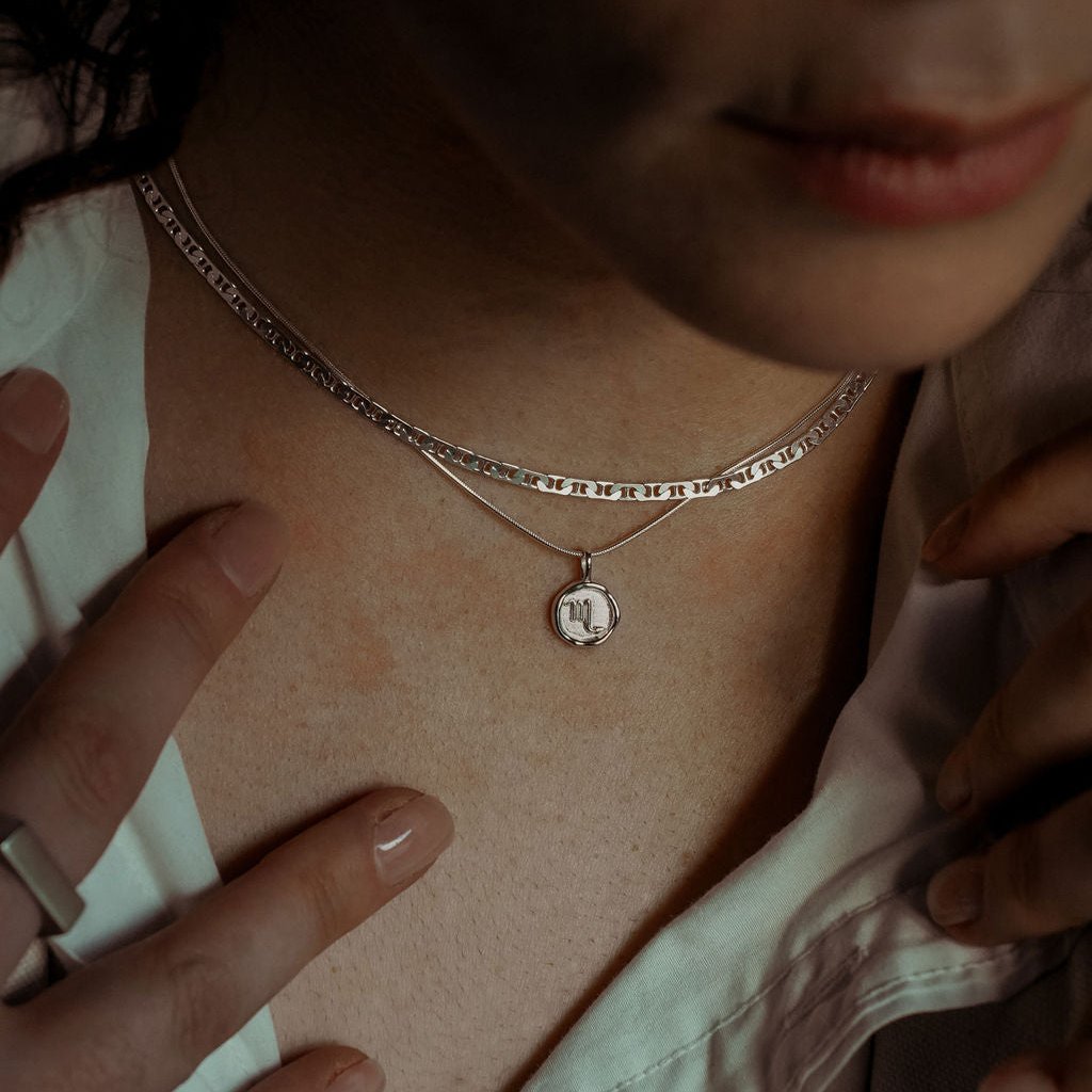 Sterling Silver Twelve Houses Pendant