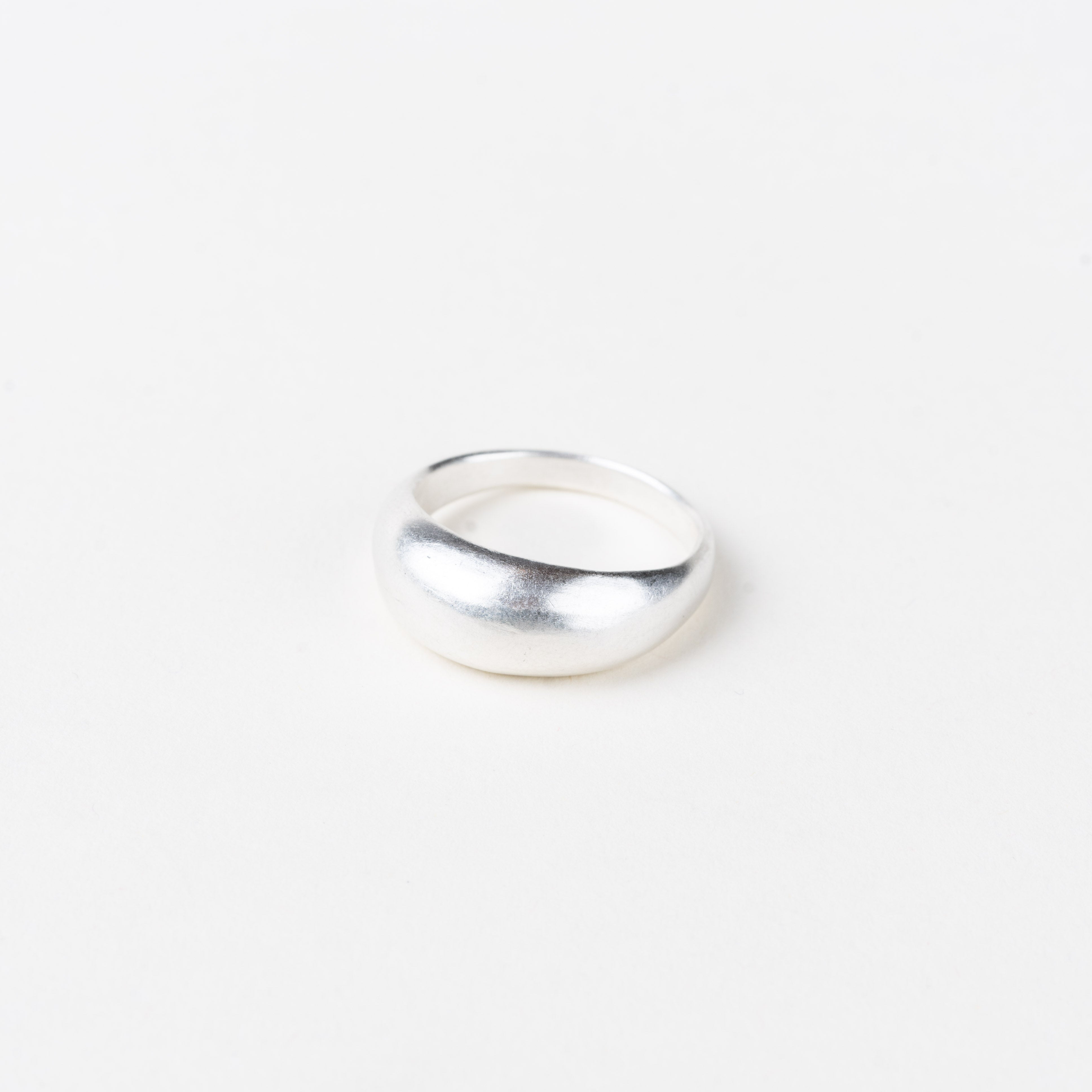 Sterling Silver Bold Rain Ring