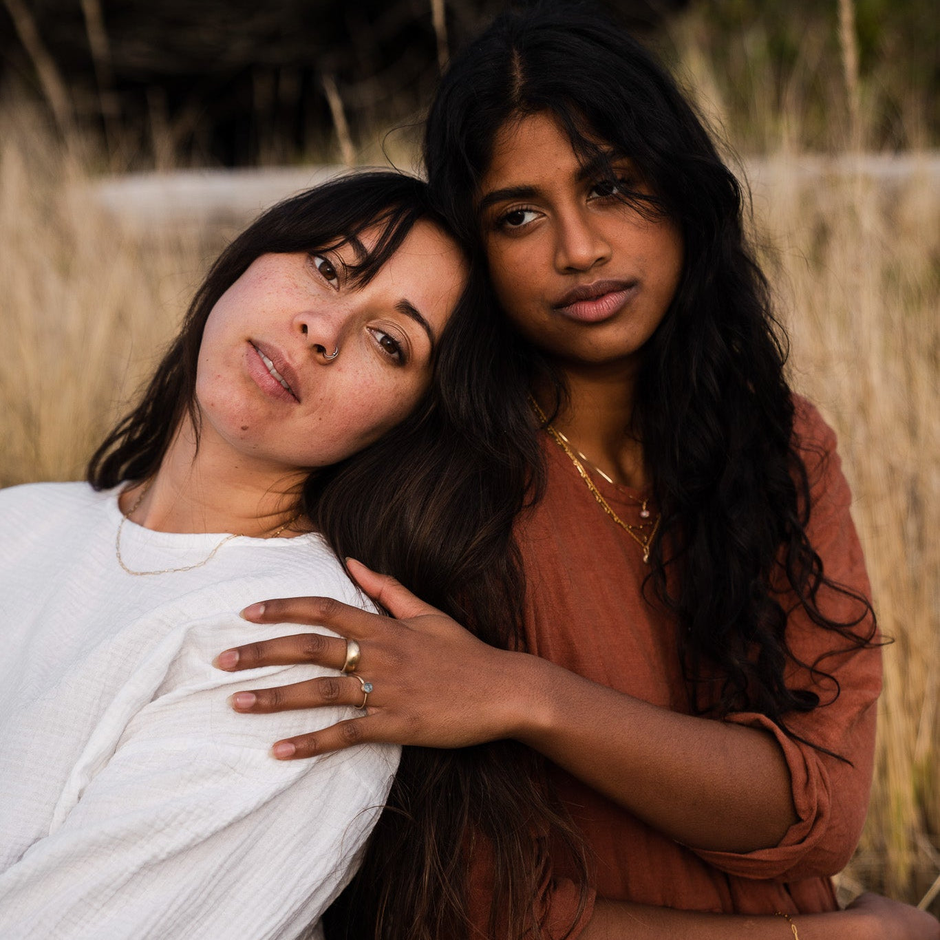 10k Gold Bold Rain Ring