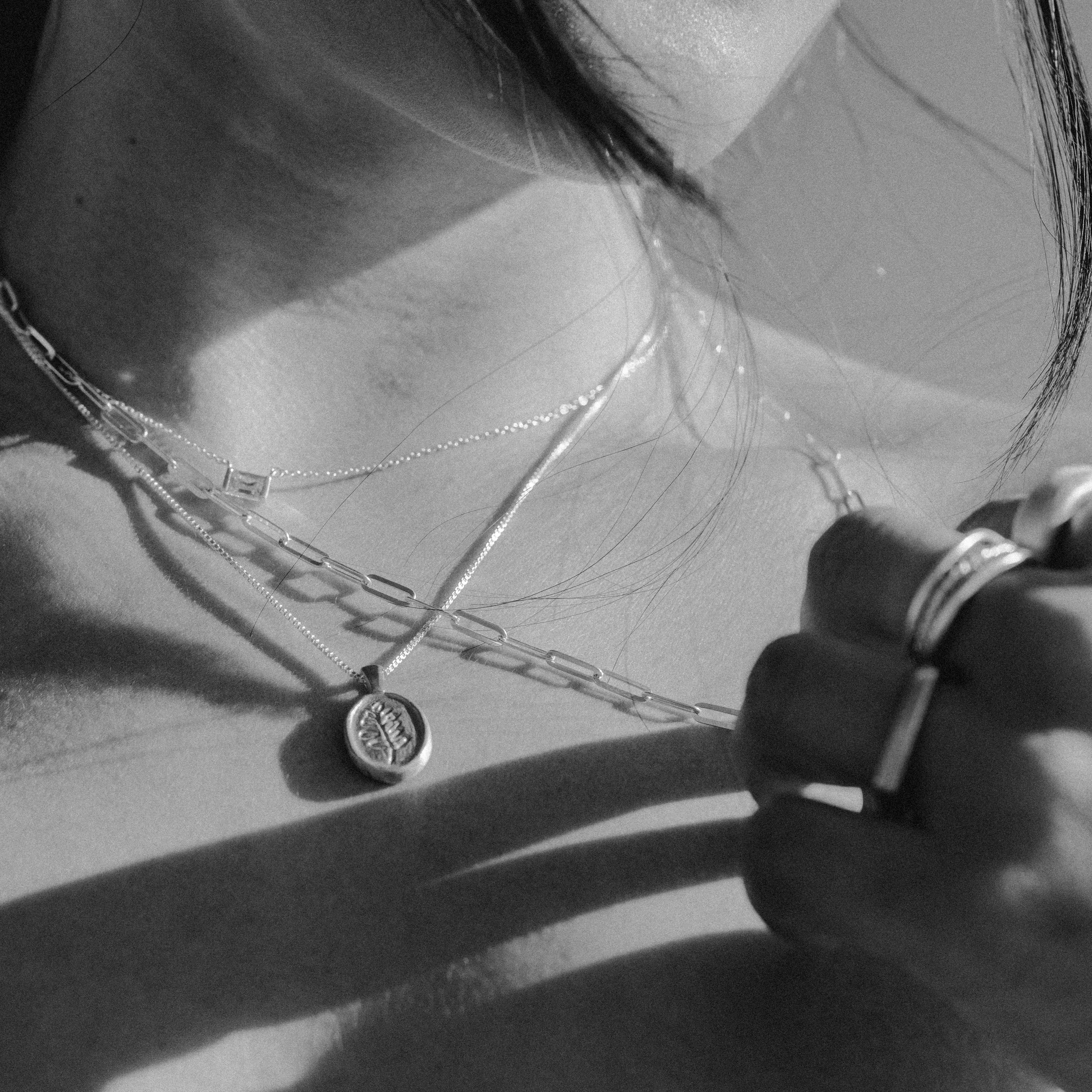 Sterling Silver Lupine Necklace