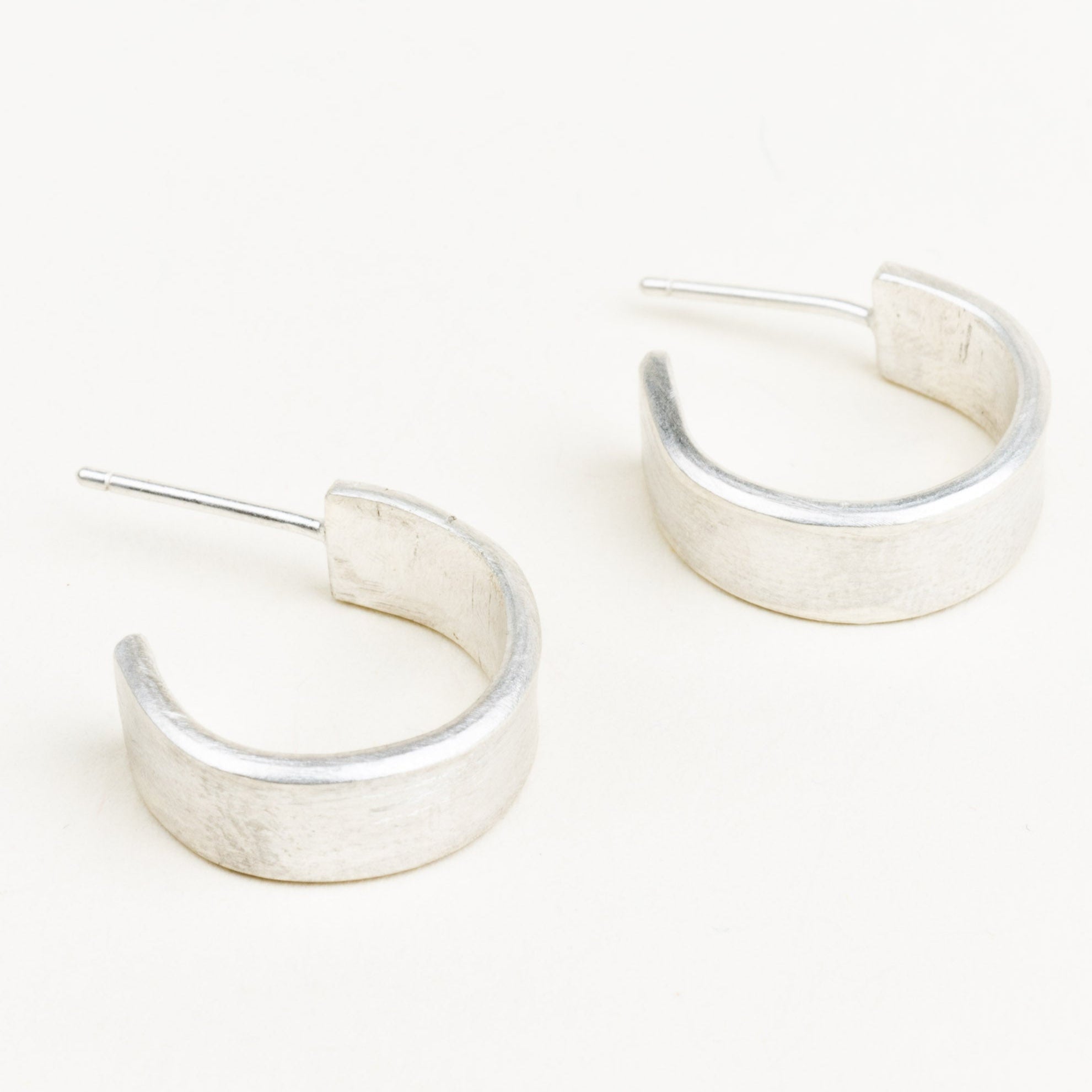 Sterling Silver Clara Hoops