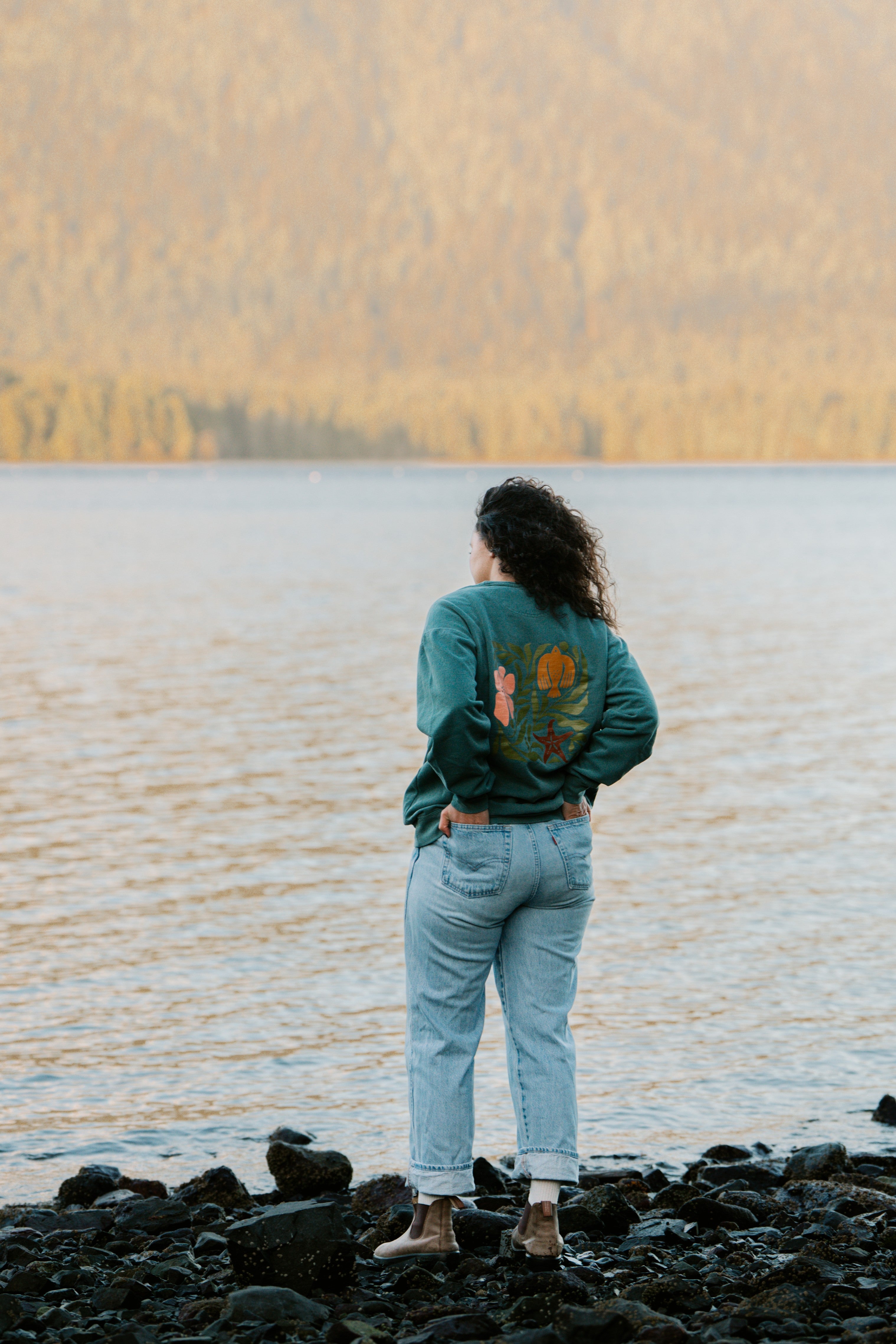 Intertidal Crew Neck Fleece Sweatshirt