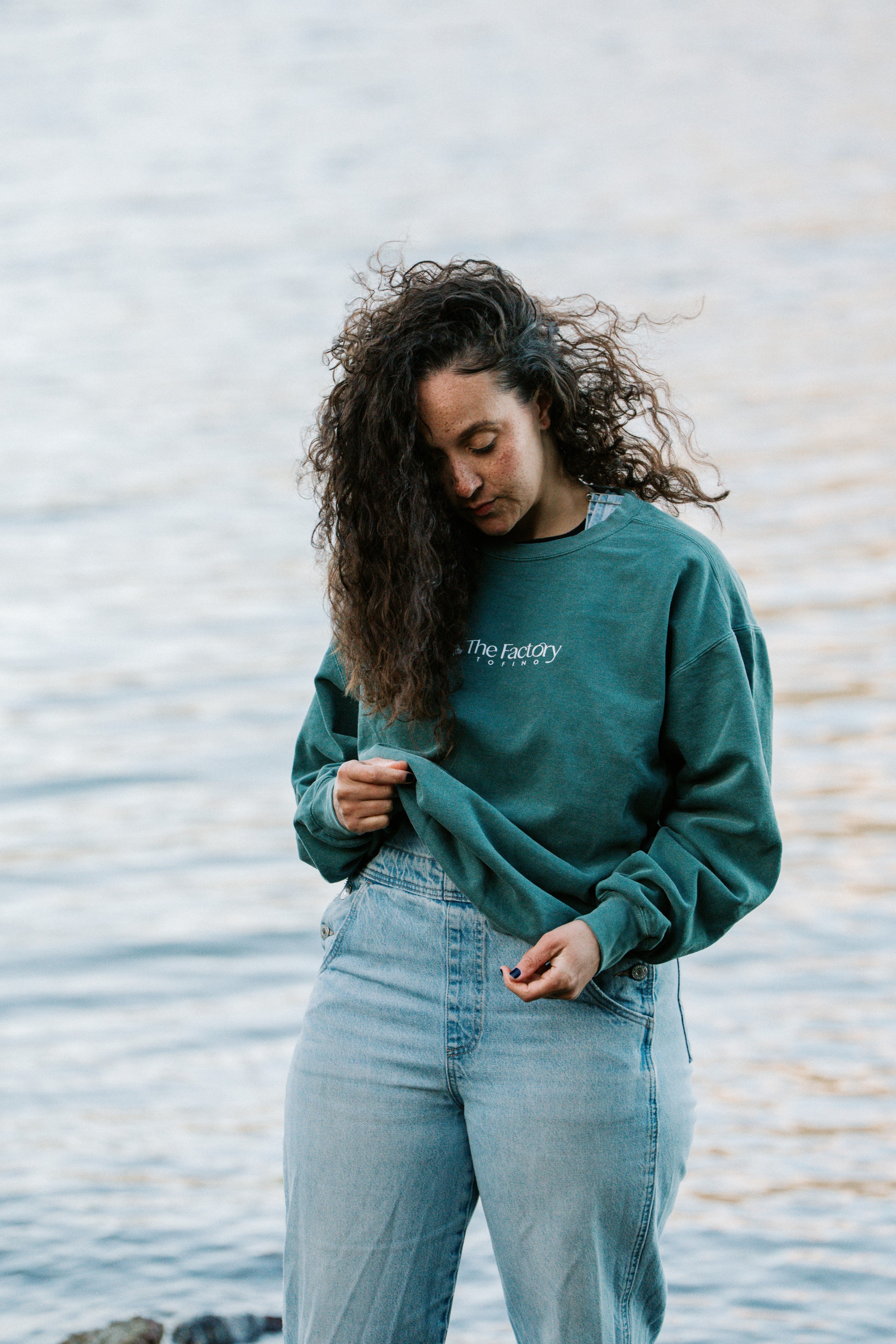 Intertidal Crew Neck Fleece Sweatshirt