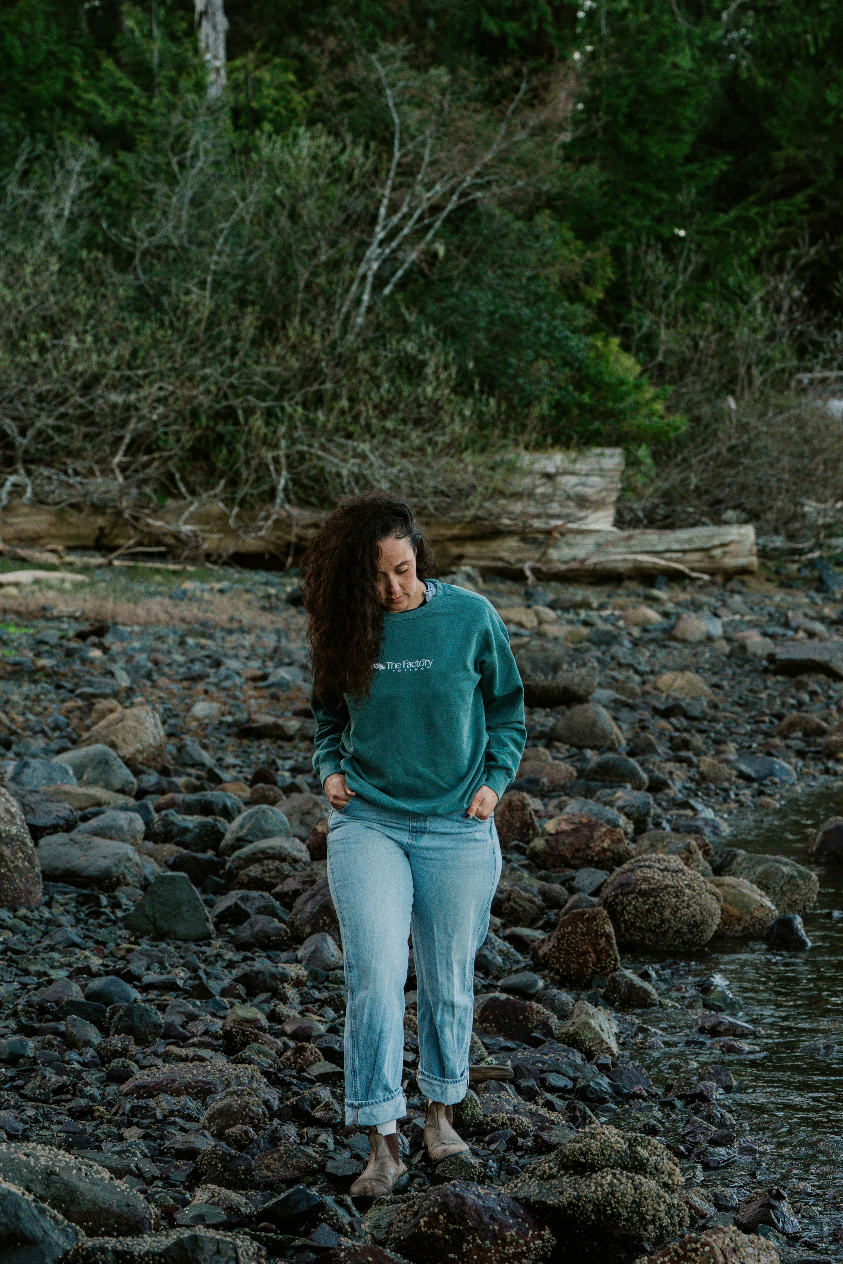 Intertidal Crew Neck Fleece Sweatshirt